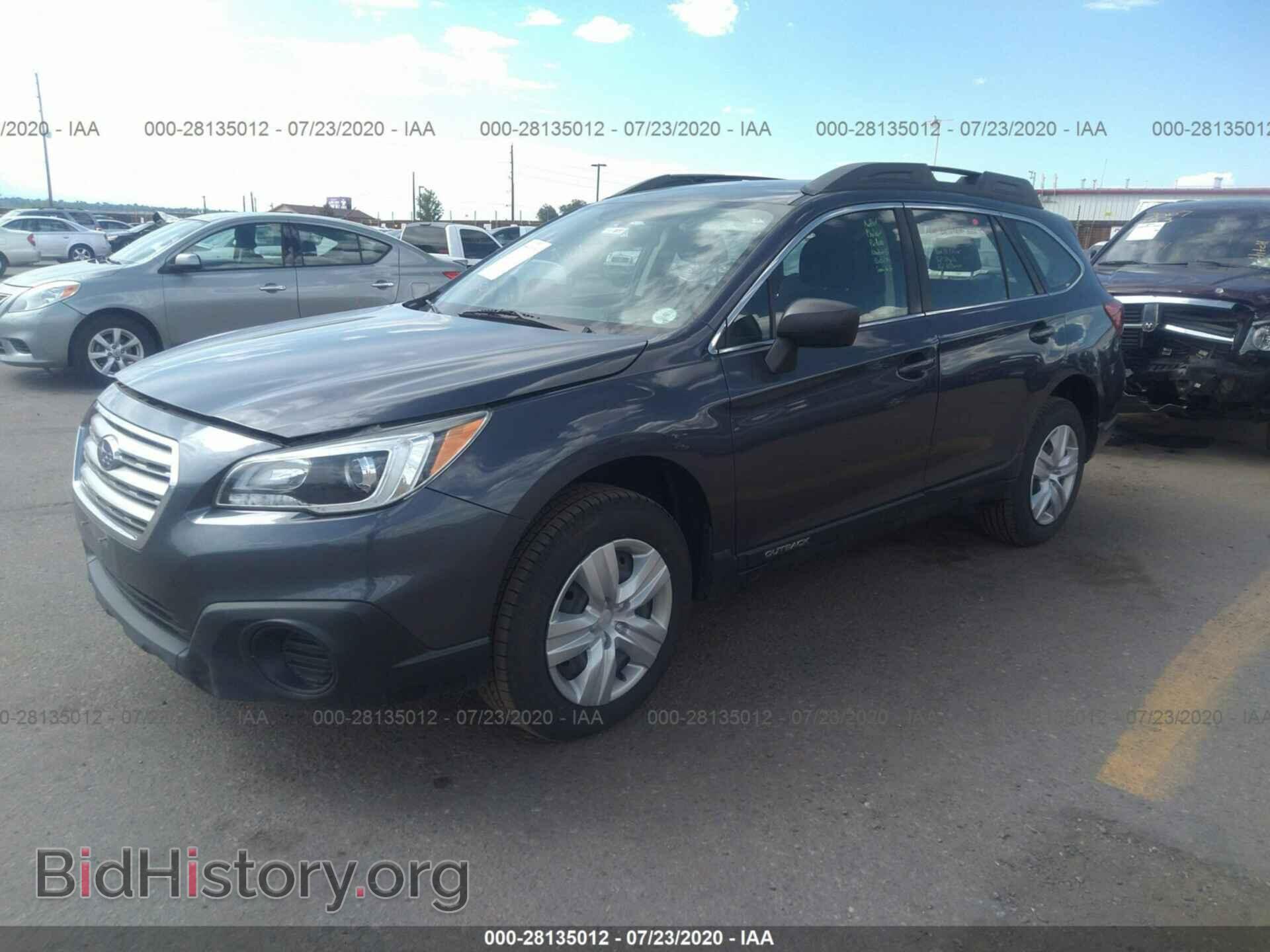 2015 SUBARU OUTBACK - VIN: 4S4BSBAC0F3243902 - Фото 2
