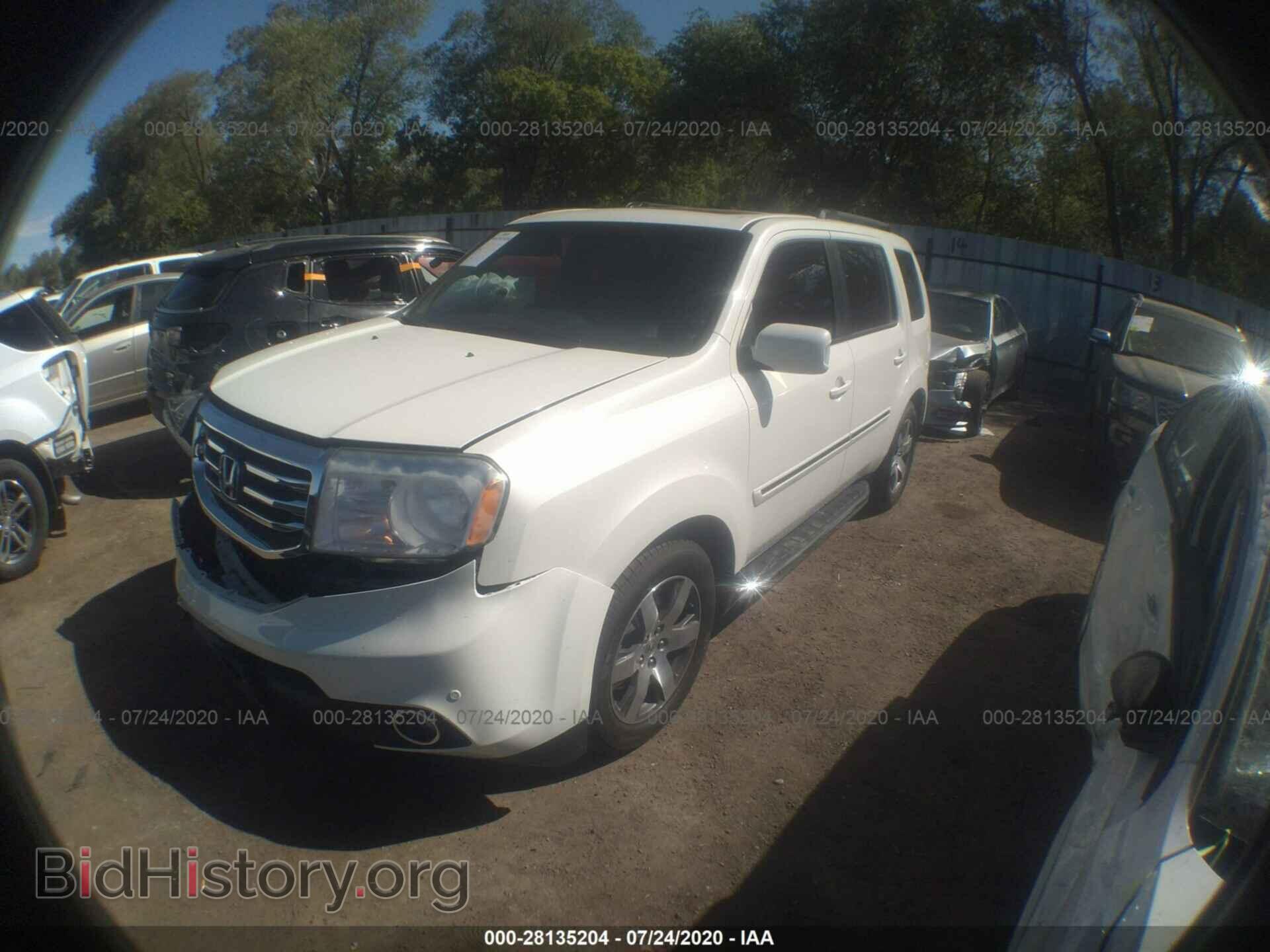 2012 HONDA PILOT - VIN: 5FNYF3H91CB007633 - Фото 2
