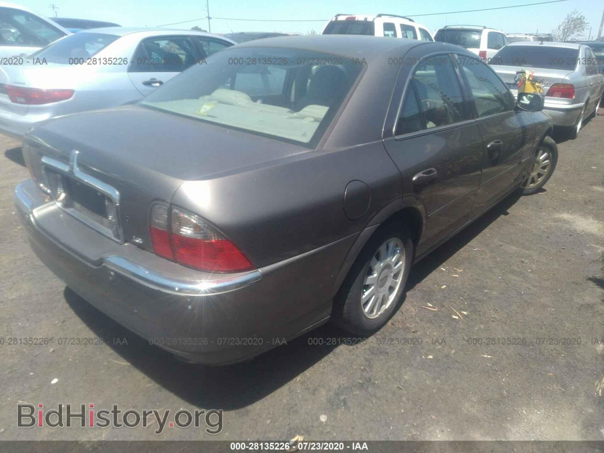 2003 LINCOLN LS - VIN: 1LNHM86S93Y669092 - Photo 4