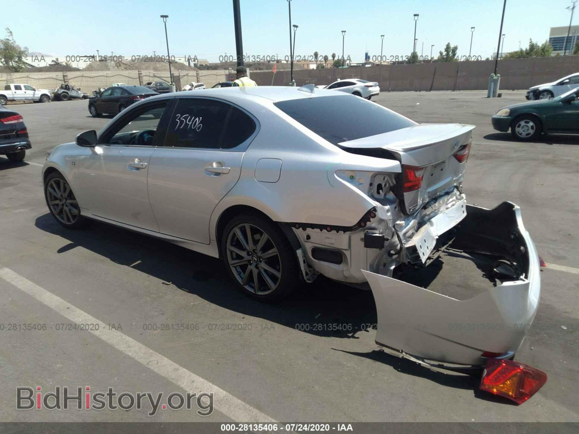 2015 LEXUS GS 350 - VIN: JTHBE1BL0FA012271 - Фото 3