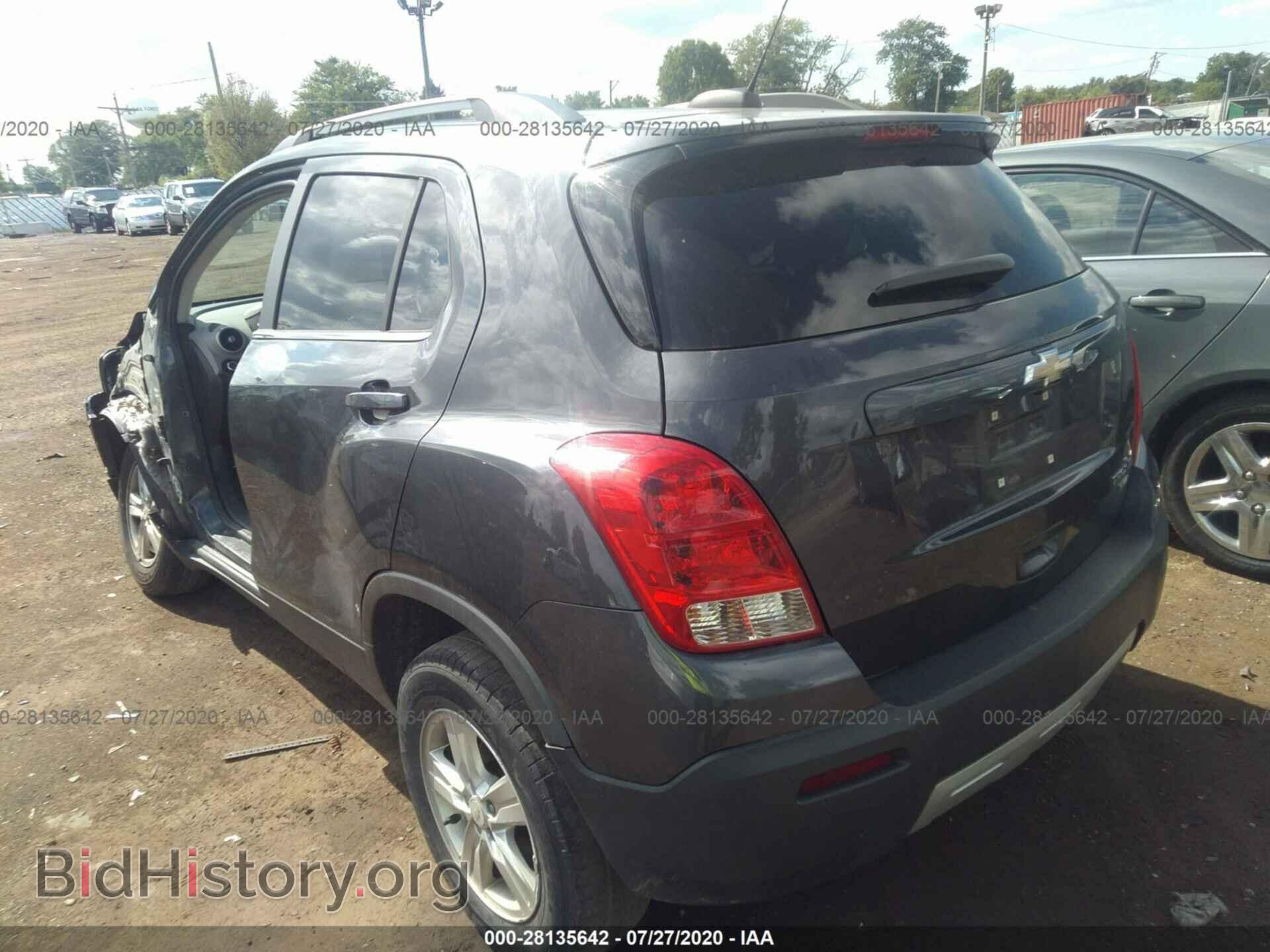 2016 CHEVROLET TRAX - VIN: 3GNCJPSB8GL159922 - Фото 3