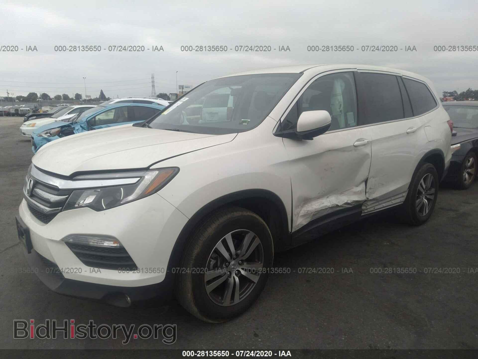 2018 HONDA PILOT - VIN: 5FNYF5H39JB030243 - Фото 2