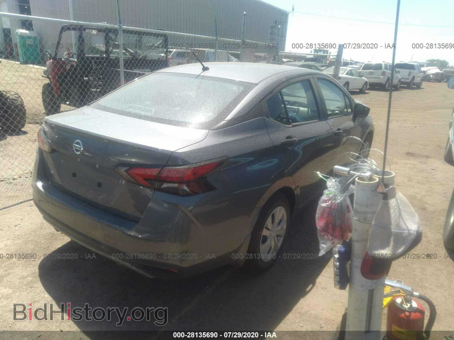 2020 NISSAN VERSA - VIN: 3N1CN8DV7LL852682 - Фото 4