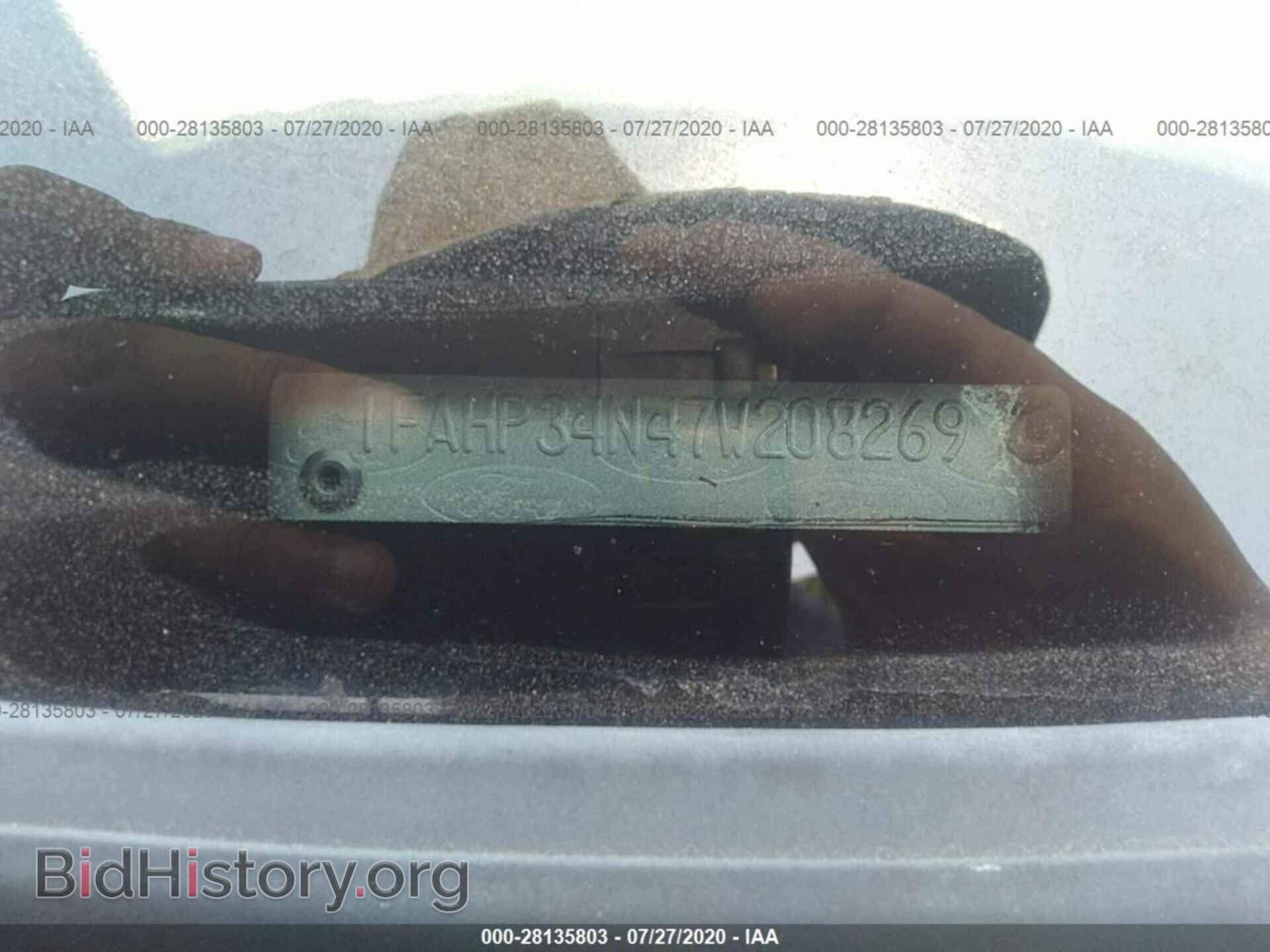 2007 FORD FOCUS - VIN: 1FAHP34N47W208269 - Фото 9