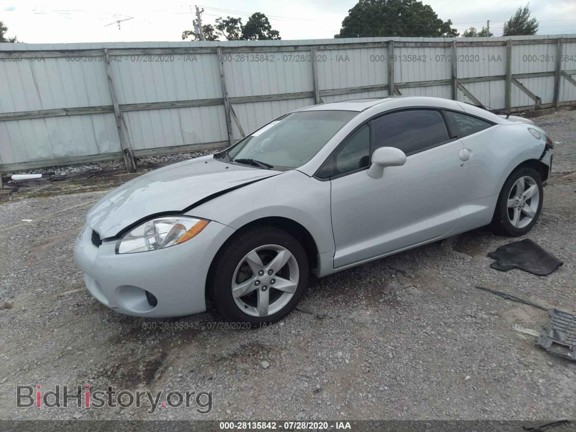 2006 MITSUBISHI ECLIPSE - VIN: 4A3AK24FX6E053869 - Фото 2