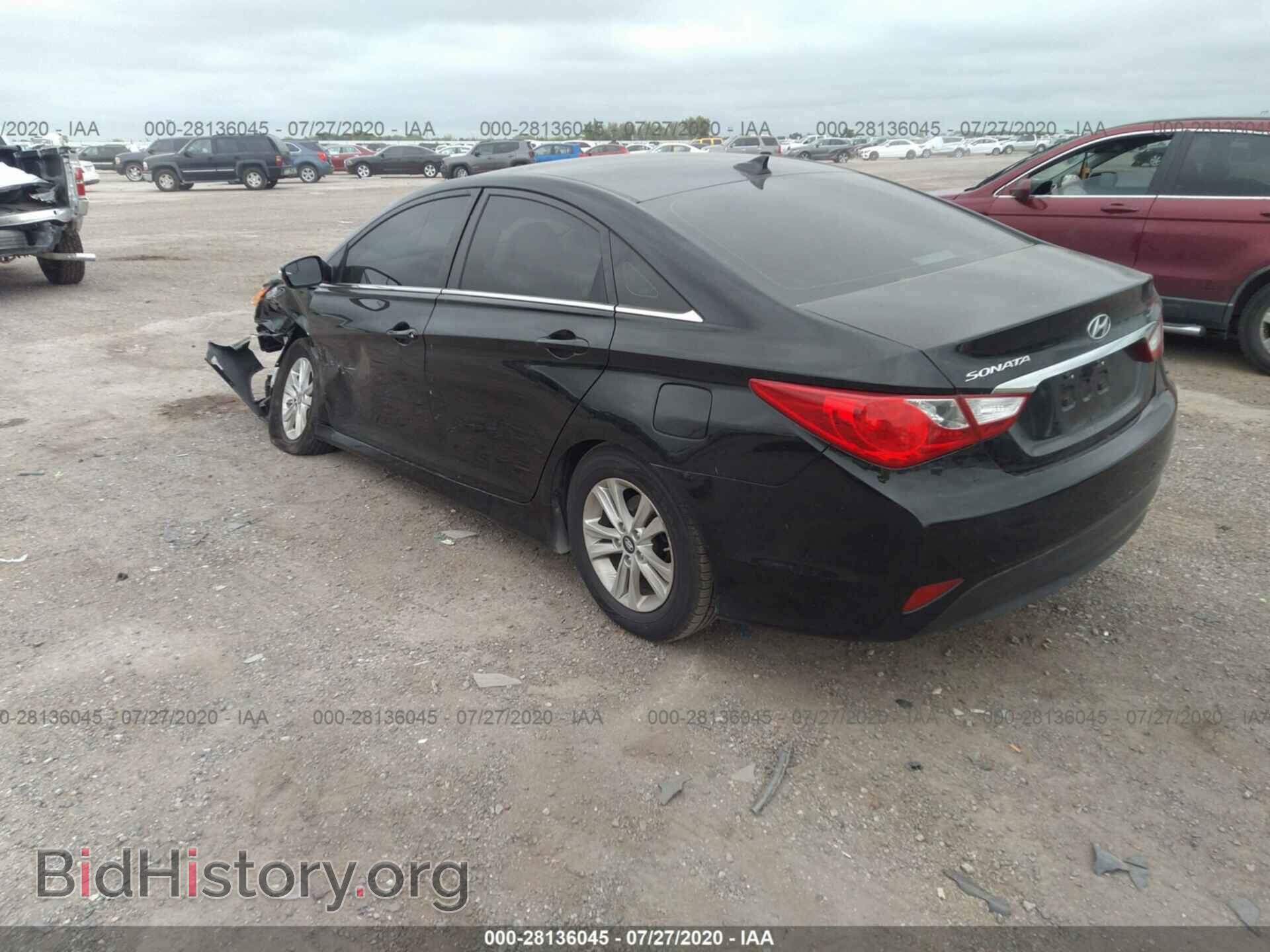 2014 HYUNDAI SONATA - VIN: 5NPEB4AC5EH948601 - Фото 3