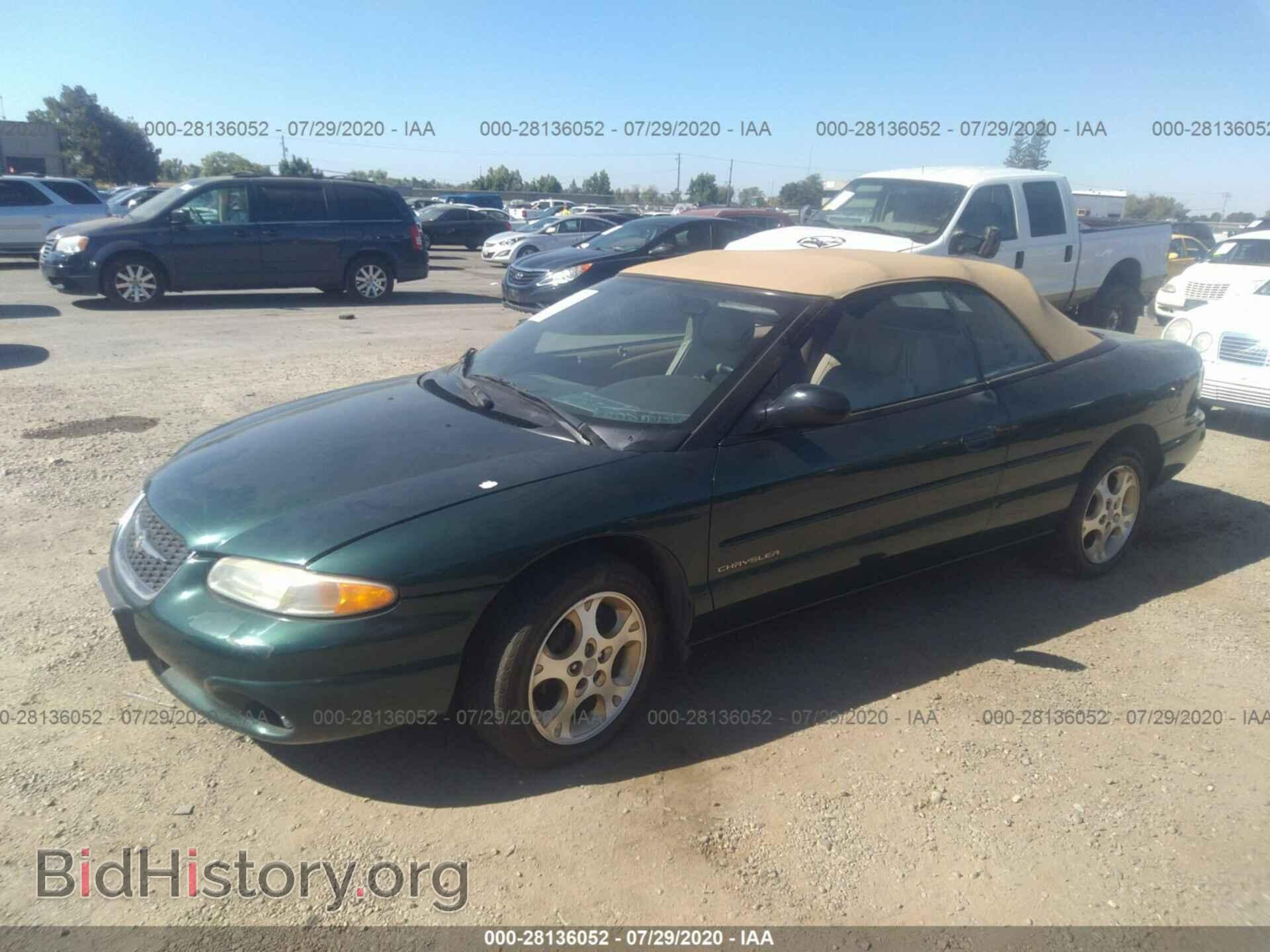 1999 CHRYSLER SEBRING - VIN: 3C3EL55HXXT538876 - Фото 2