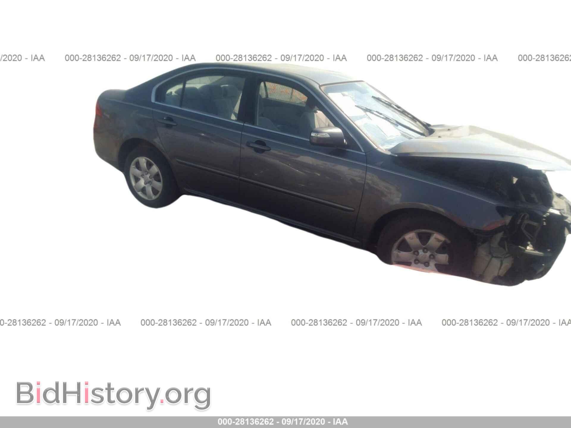 Фотография KNAGE228995361741 - KIA OPTIMA 2009