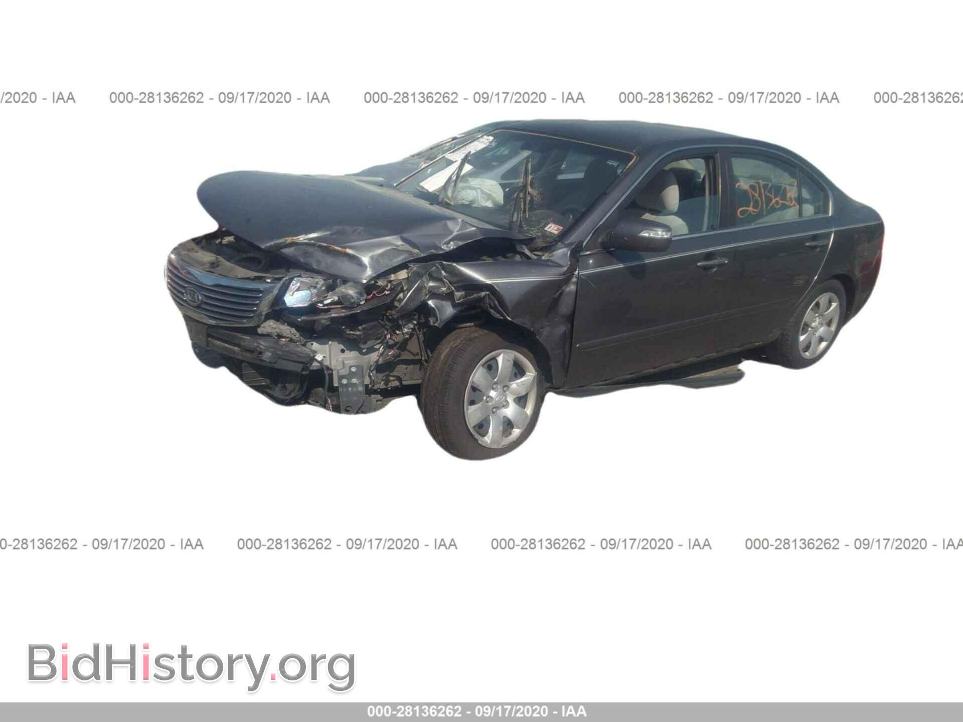 2009 KIA OPTIMA - VIN: KNAGE228995361741 - Фото 2