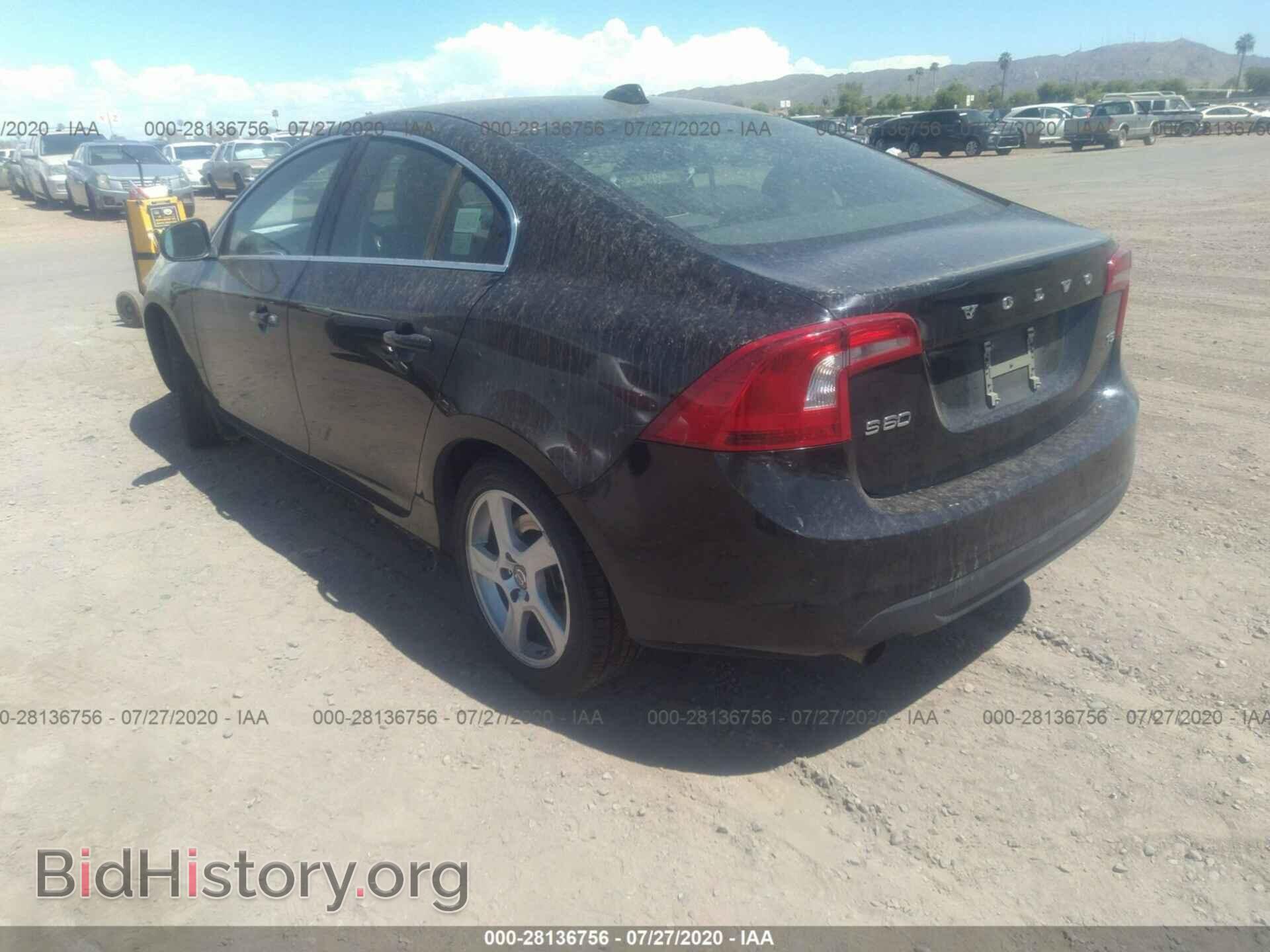 2012 VOLVO S60 - VIN: YV1622FS5C2124258 - Фото 3