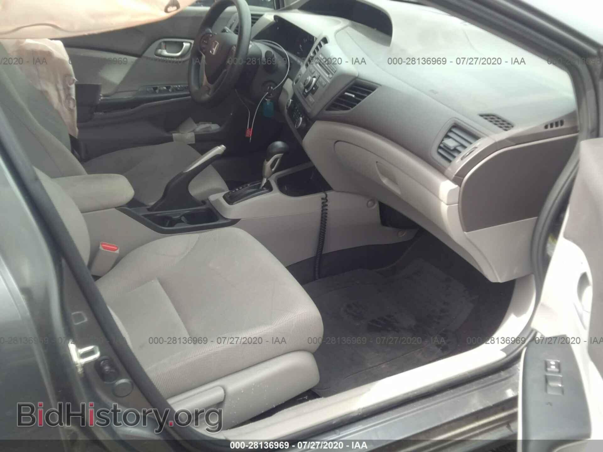 2012 HONDA CIVIC SDN - VIN: 2HGFB2F56CH315616 - Фото 5