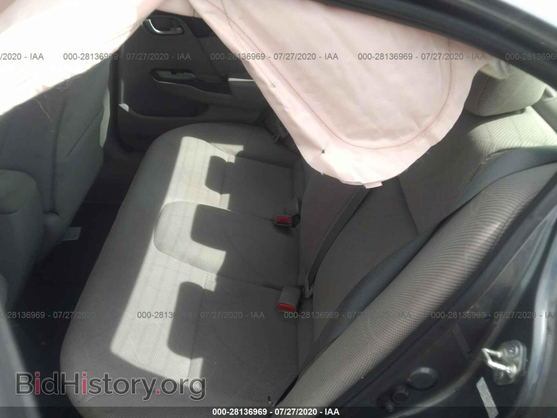 2012 HONDA CIVIC SDN - VIN: 2HGFB2F56CH315616 - Фото 8