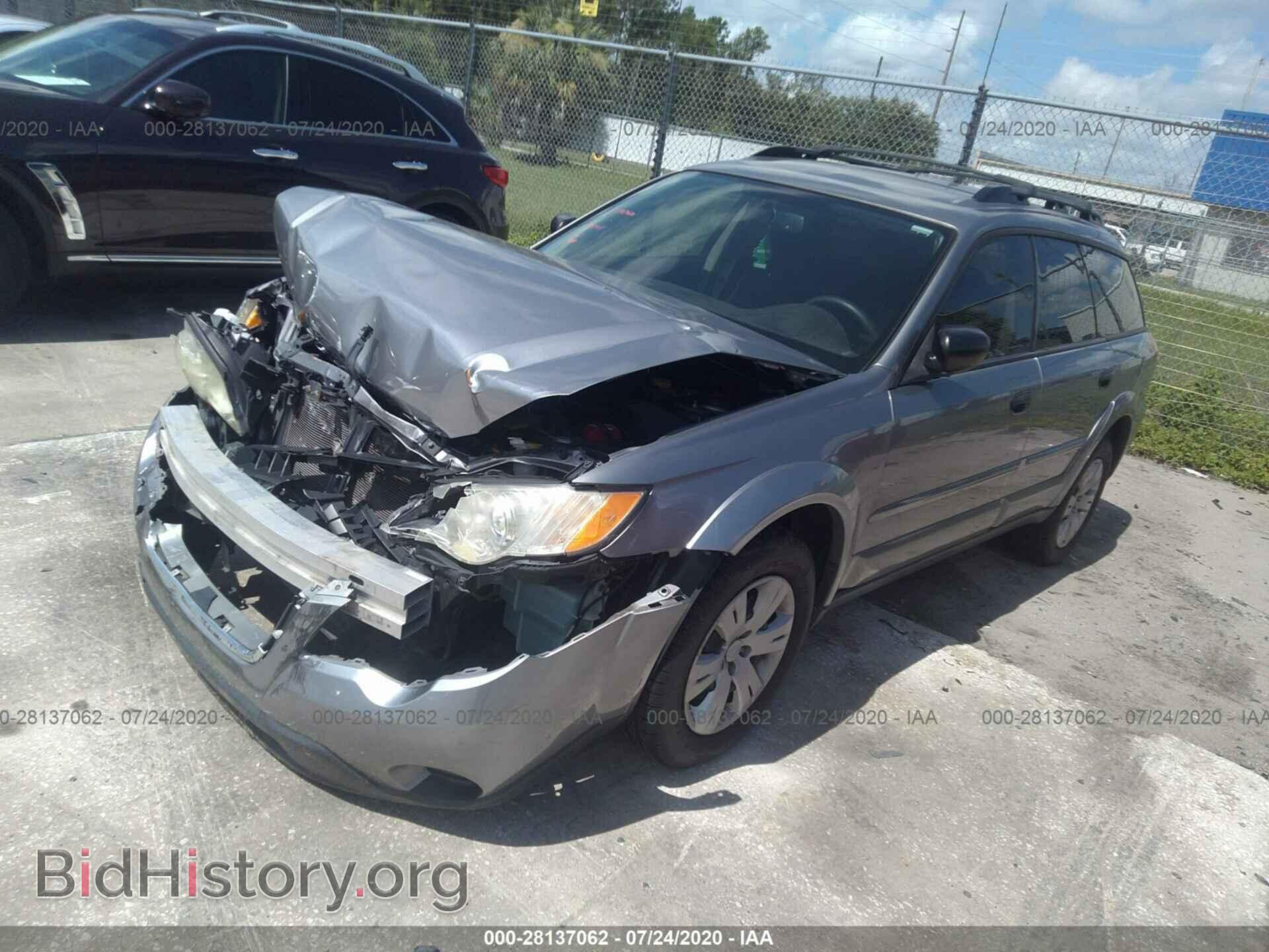 2008 SUBARU OUTBACK - VIN: 4S4BP60C387321949 - Фото 2