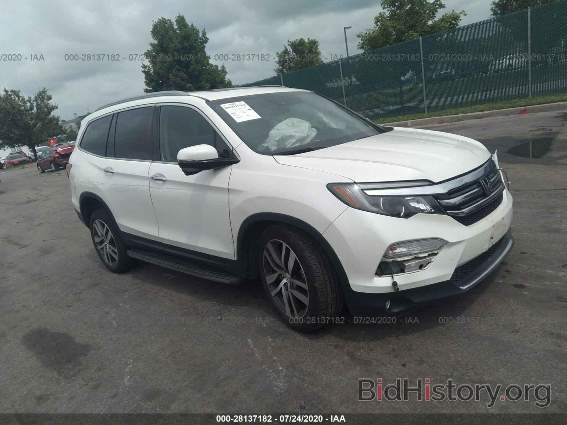 Photo 5FNYF6H98GB110815 - HONDA PILOT 2016