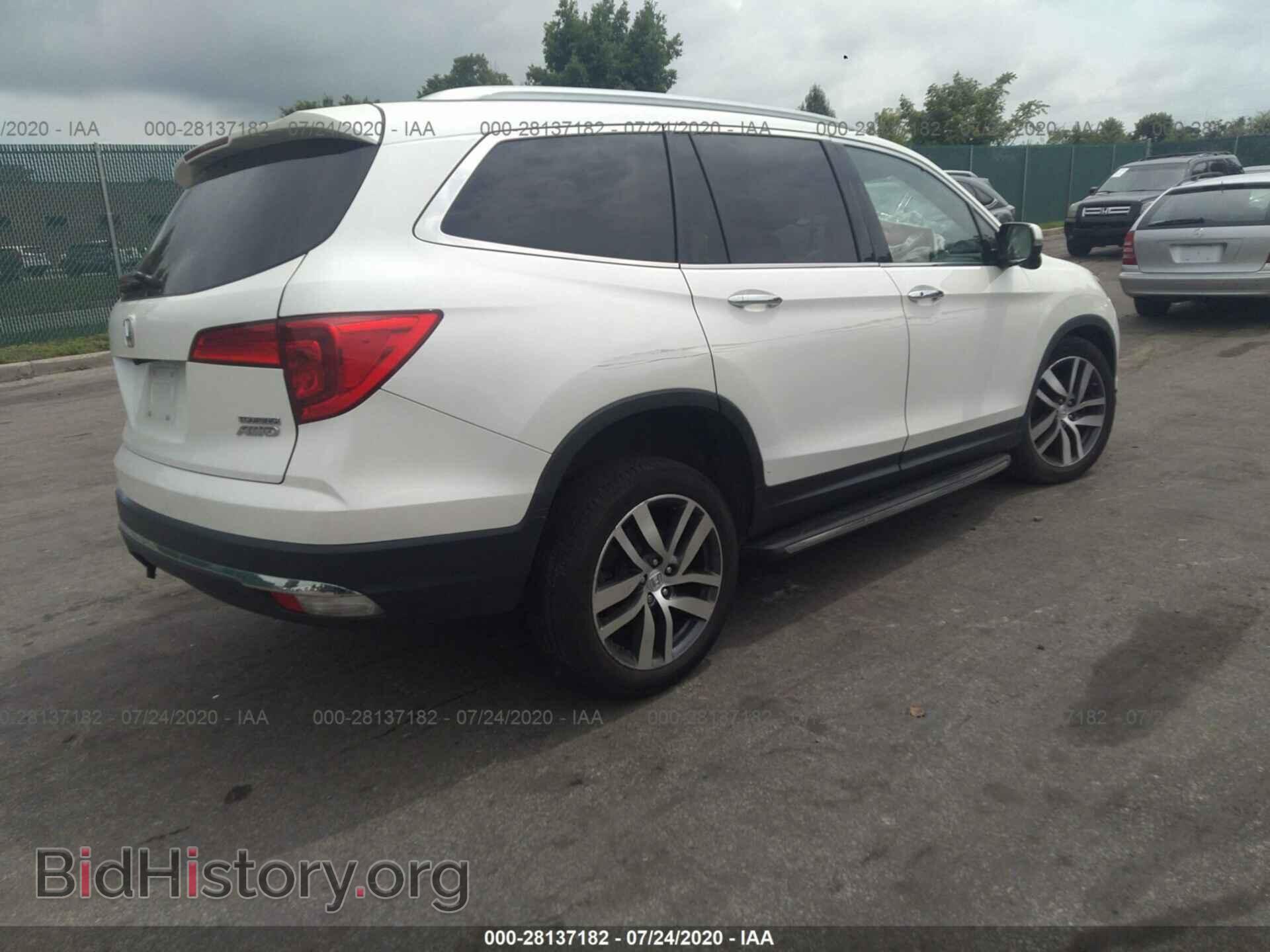 2016 HONDA PILOT - VIN: 5FNYF6H98GB110815 - Фото 4