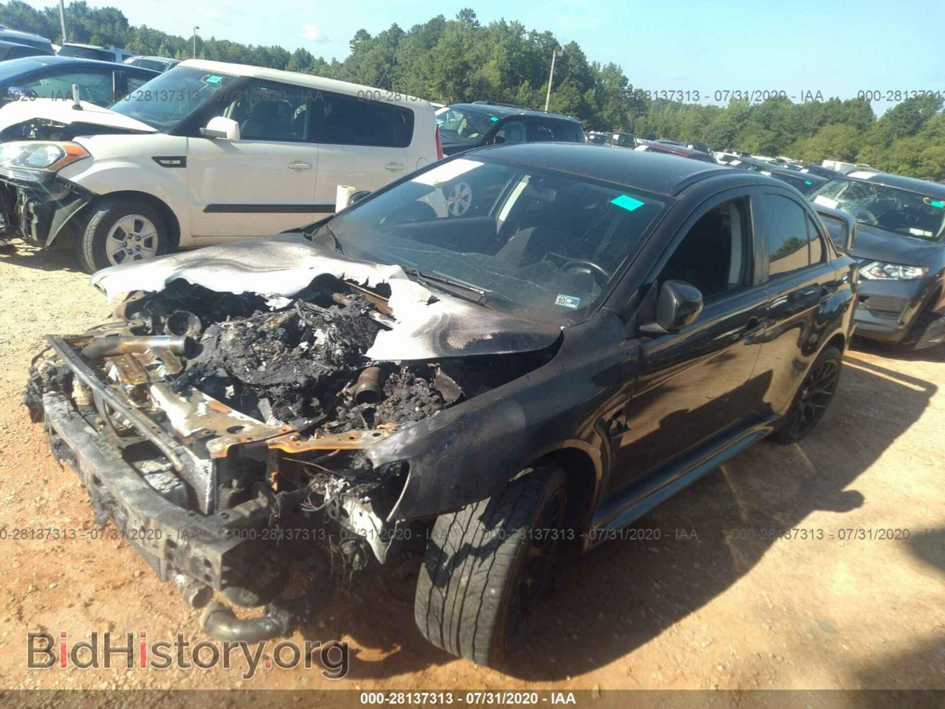2015 MITSUBISHI LANCER EVOLUTION - VIN: JA32W8FV2FU019044 - Фото 2