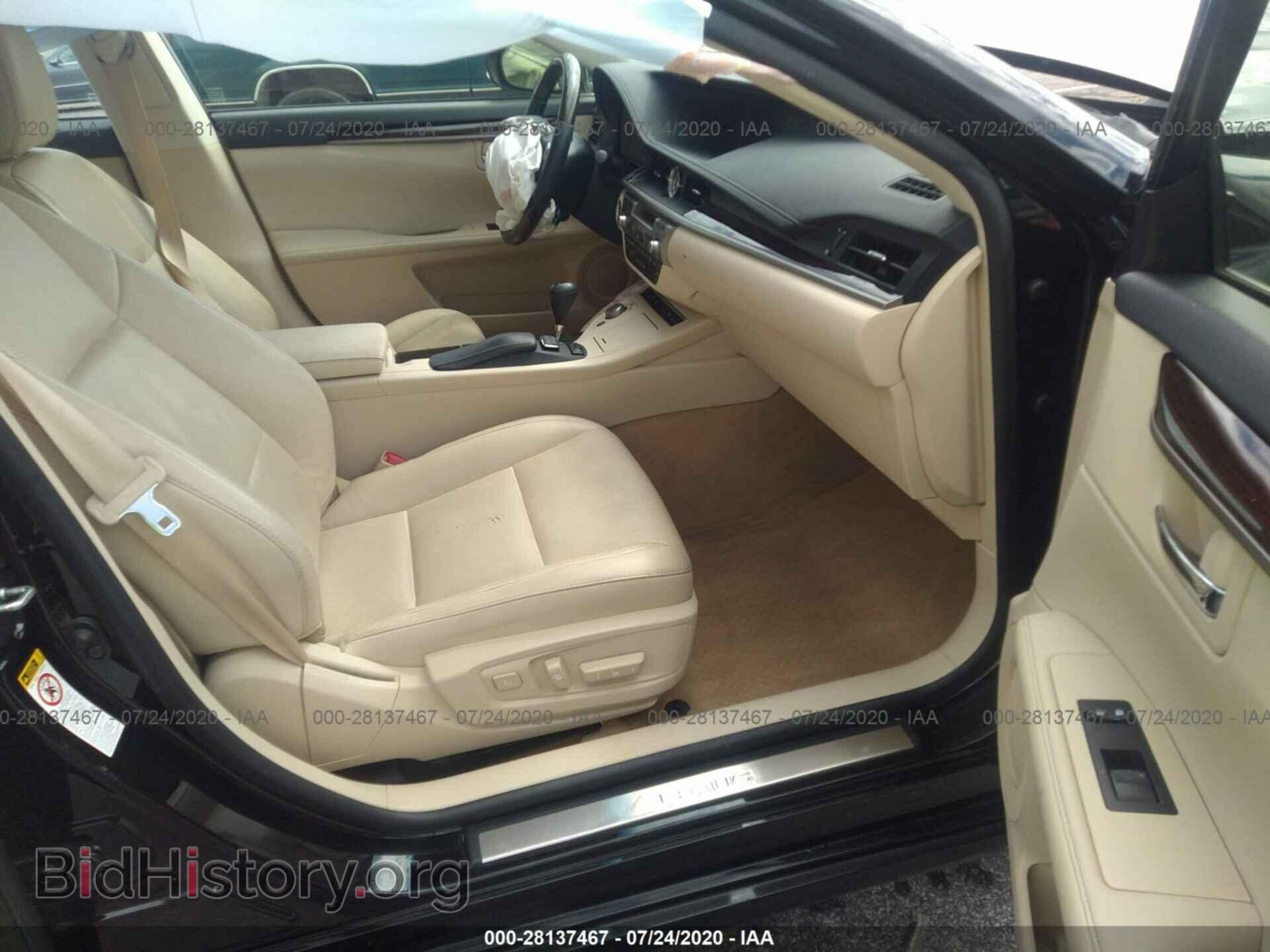 2013 LEXUS ES 350 - VIN: JTHBK1GG8D2020484 - Фото 5