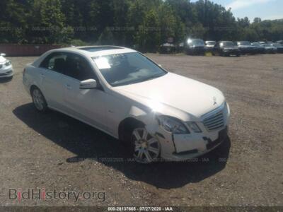 2012 Mercedes-Benz E-CLASS E 350 Luxury, белый — VIN WDDHF5KB6CA601429, IAAI