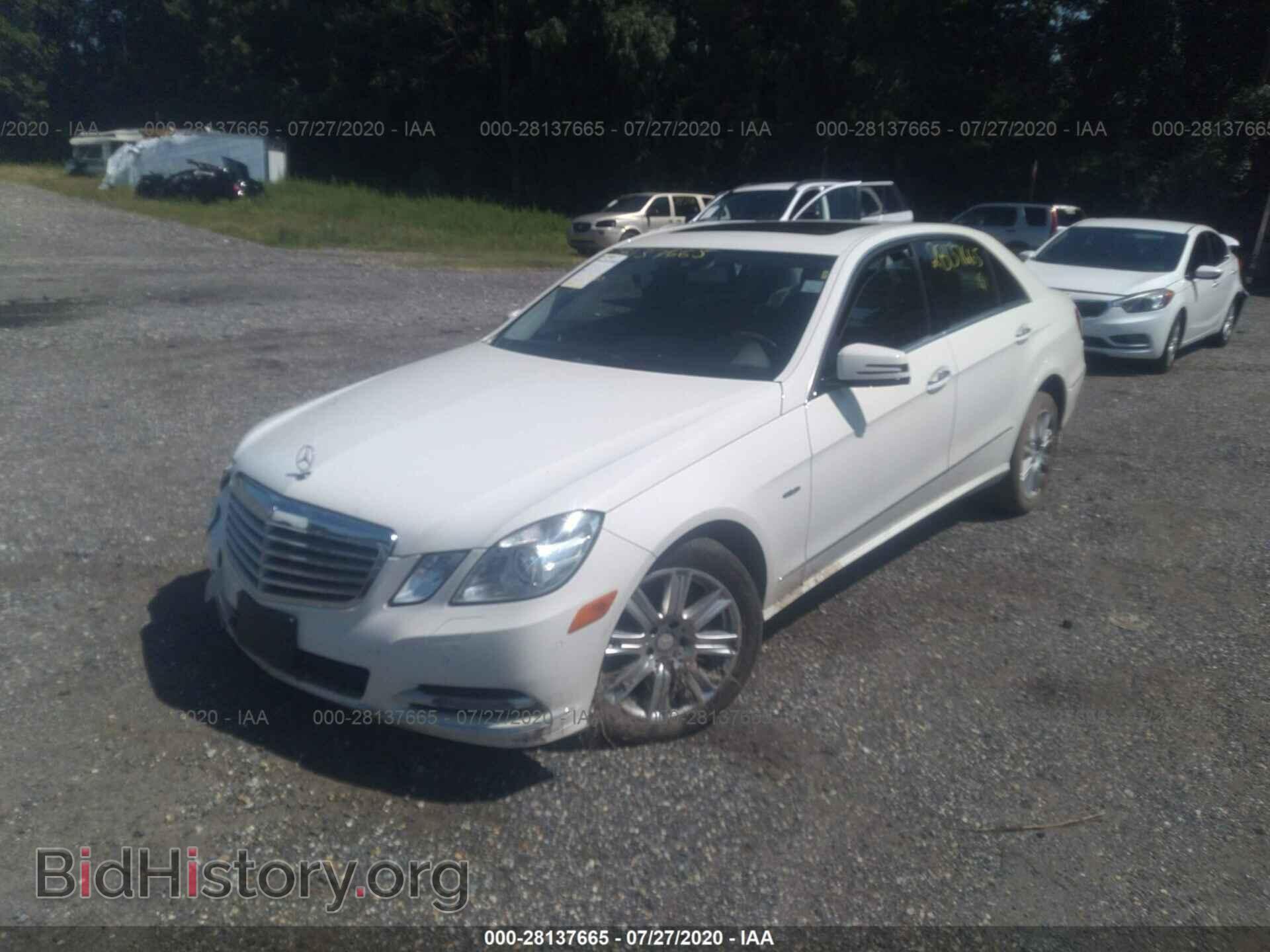 2012 MERCEDES-BENZ E-CLASS - VIN: WDDHF5KB6CA601429 - Фото 2