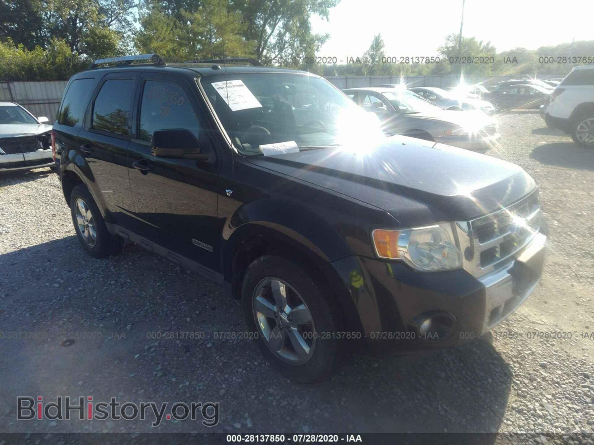 Фотография 1FMCU04188KB50339 - FORD ESCAPE 2008
