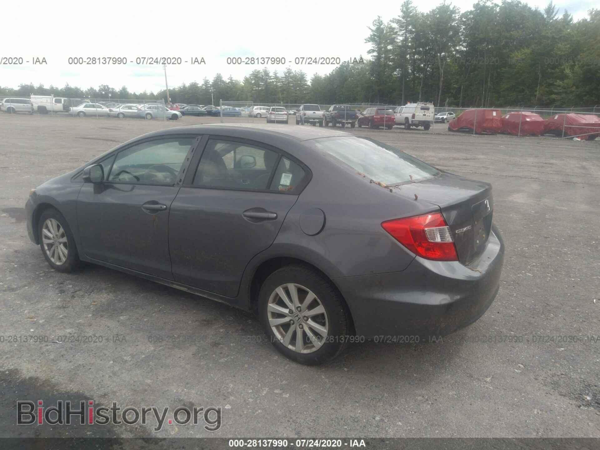 2012 HONDA CIVIC SDN - VIN: 2HGFB2F84CH612135 - Фото 3
