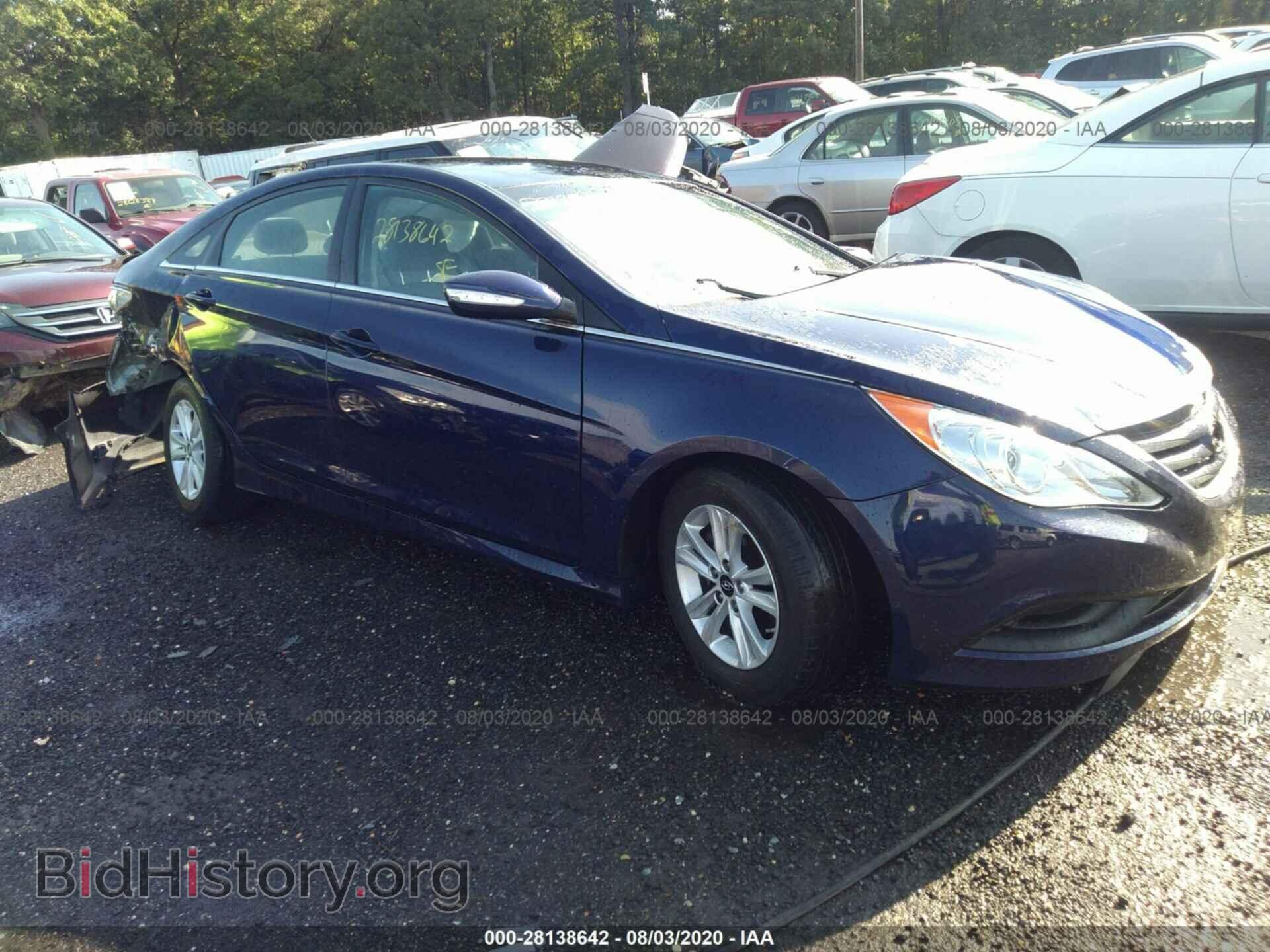 Фотография 5NPEB4AC2EH887904 - HYUNDAI SONATA 2014