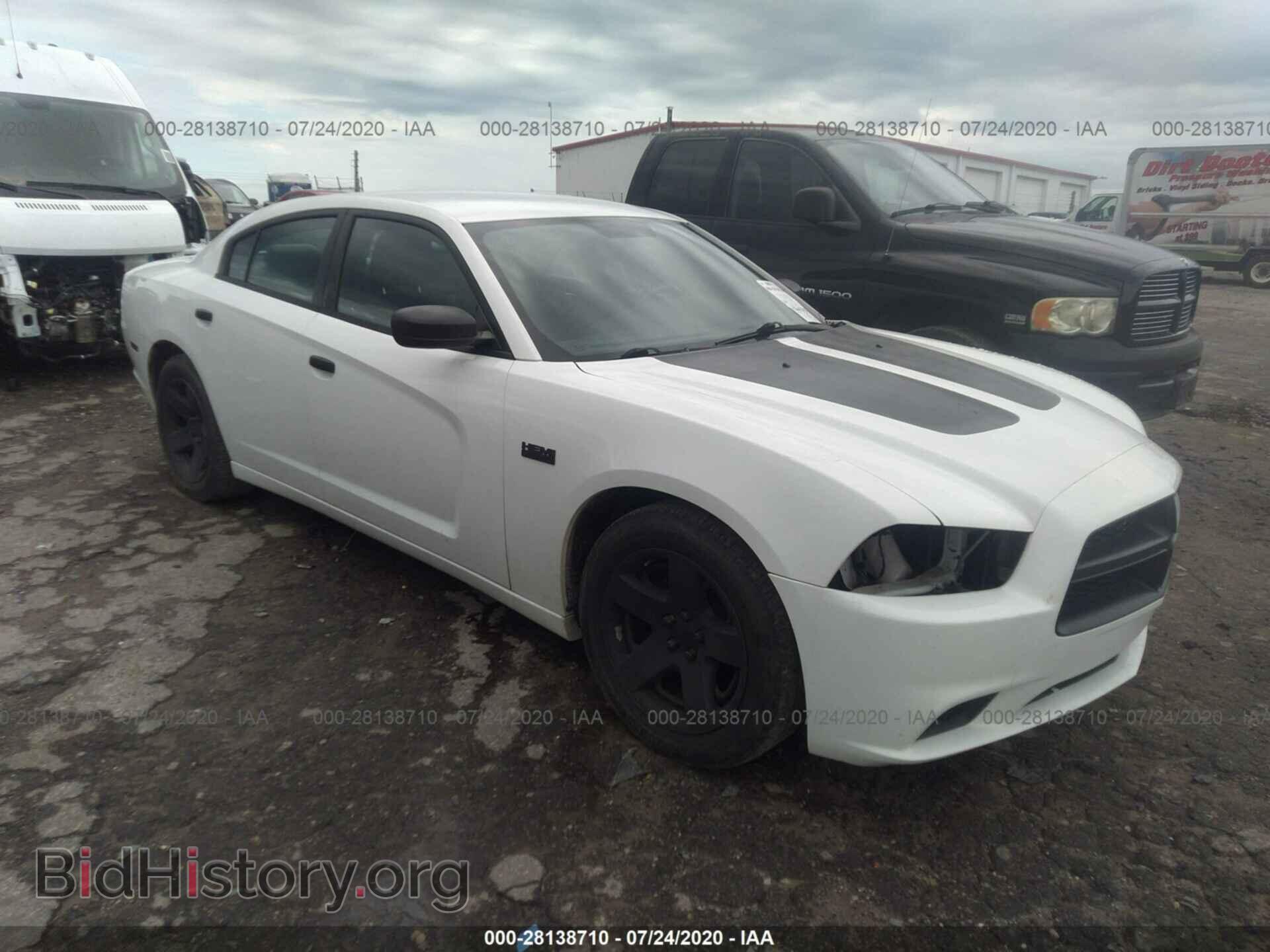 Photo 2C3CDXAT9CH133797 - DODGE CHARGER 2012