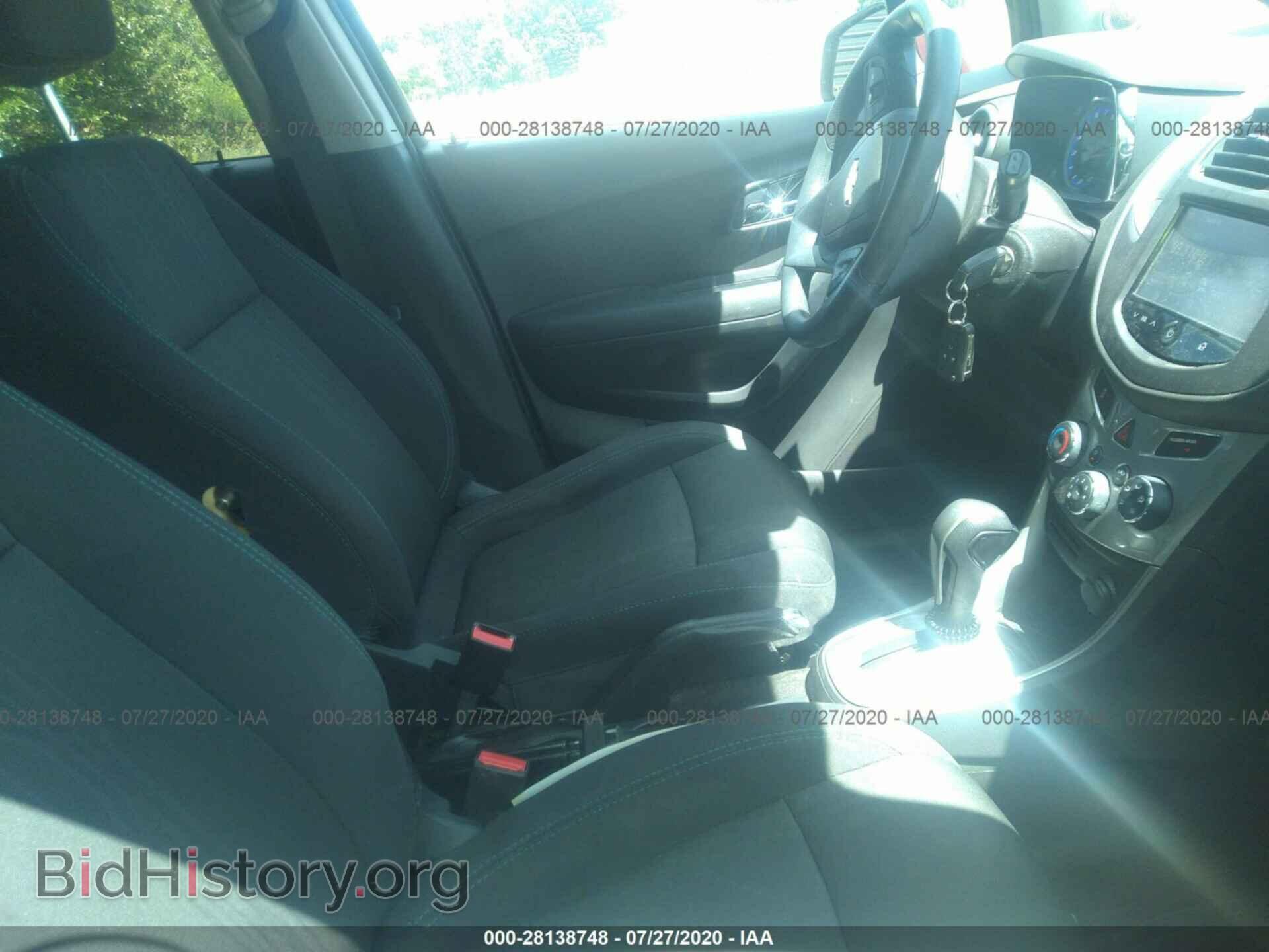 2016 CHEVROLET TRAX - VIN: 3GNCJLSB6GL185346 - Photo 5
