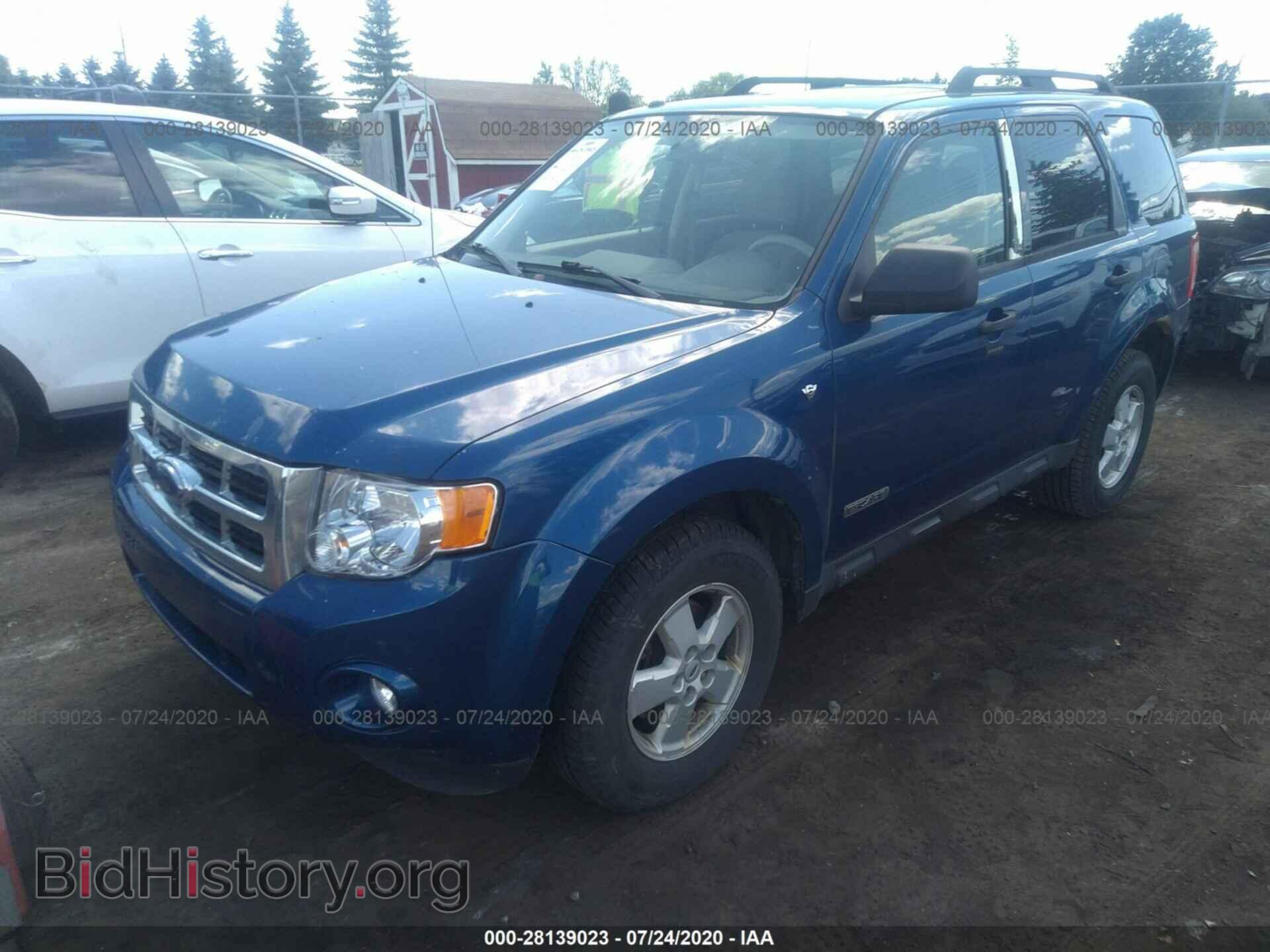 2008 FORD ESCAPE - VIN: 1FMCU03188KA43471 - Photo 2