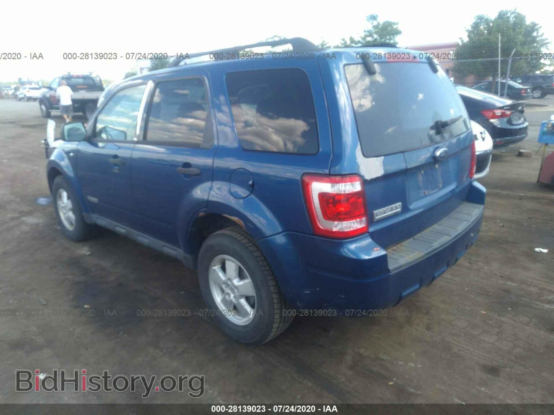 2008 FORD ESCAPE - VIN: 1FMCU03188KA43471 - Photo 3