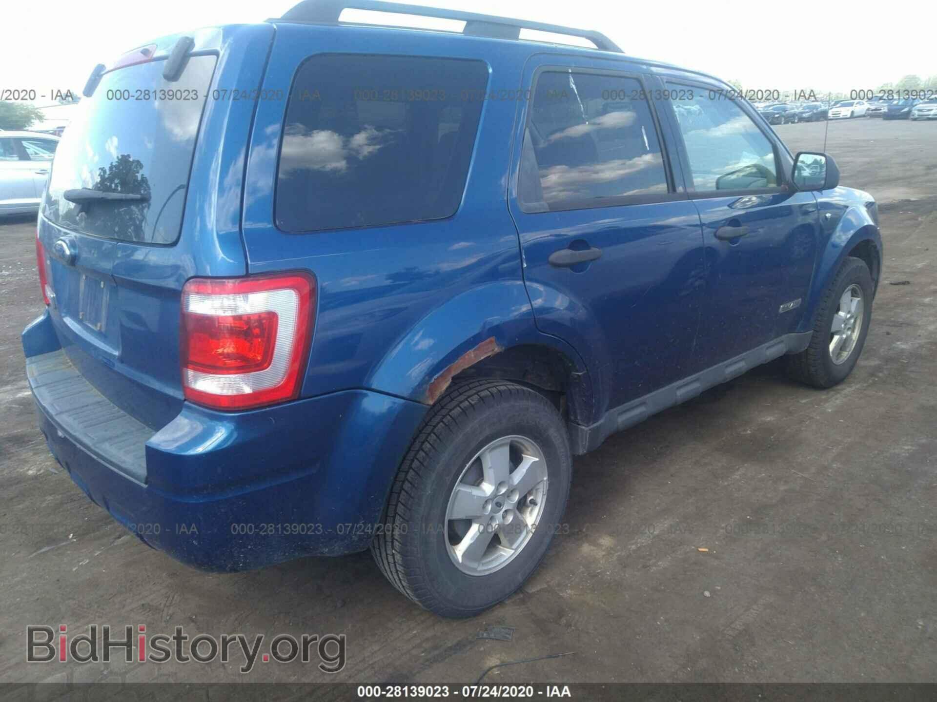 2008 FORD ESCAPE - VIN: 1FMCU03188KA43471 - Photo 4
