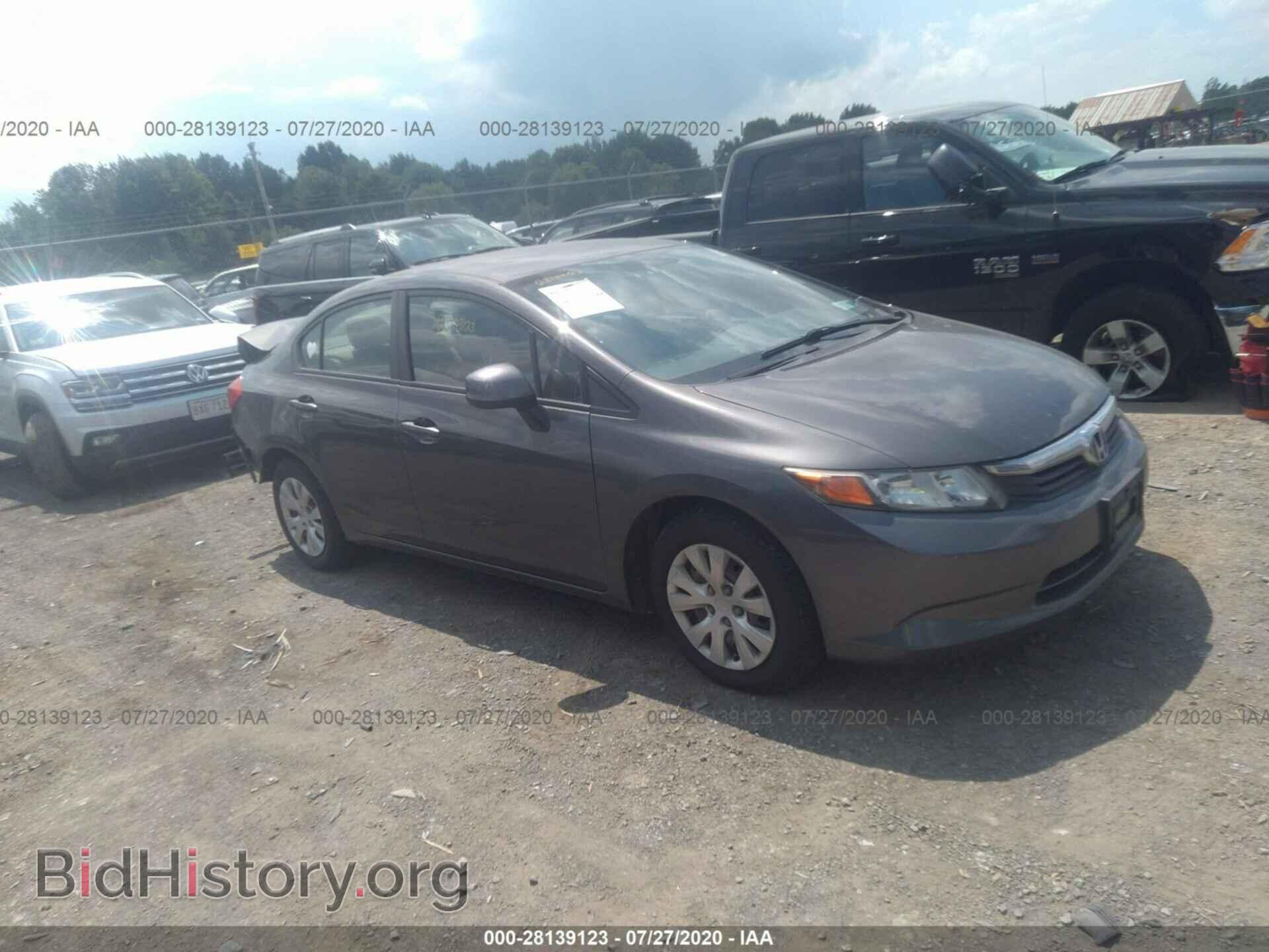 Фотография 2HGFB2F57CH591237 - HONDA CIVIC SDN 2012