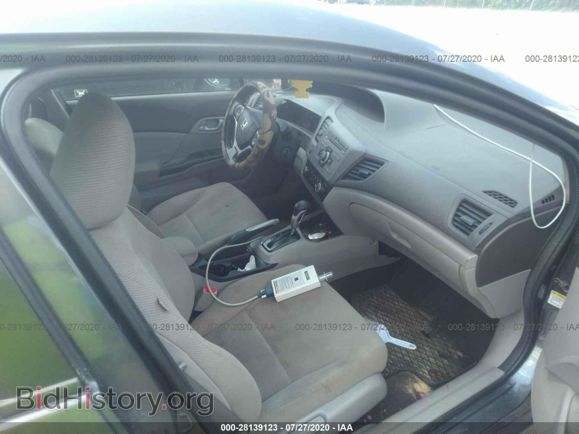 2012 HONDA CIVIC SDN - VIN: 2HGFB2F57CH591237 - Фото 5