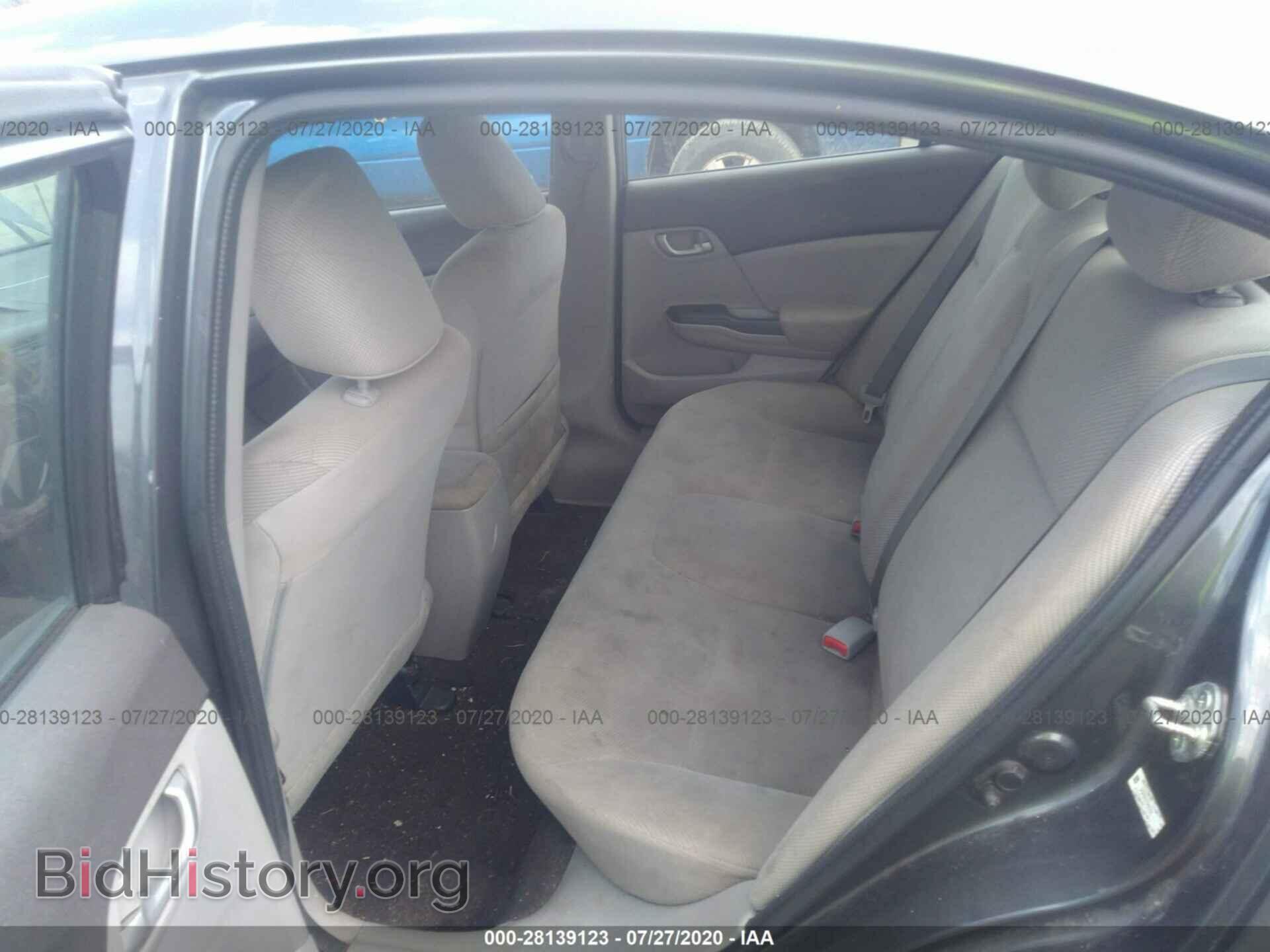 2012 HONDA CIVIC SDN - VIN: 2HGFB2F57CH591237 - Фото 8