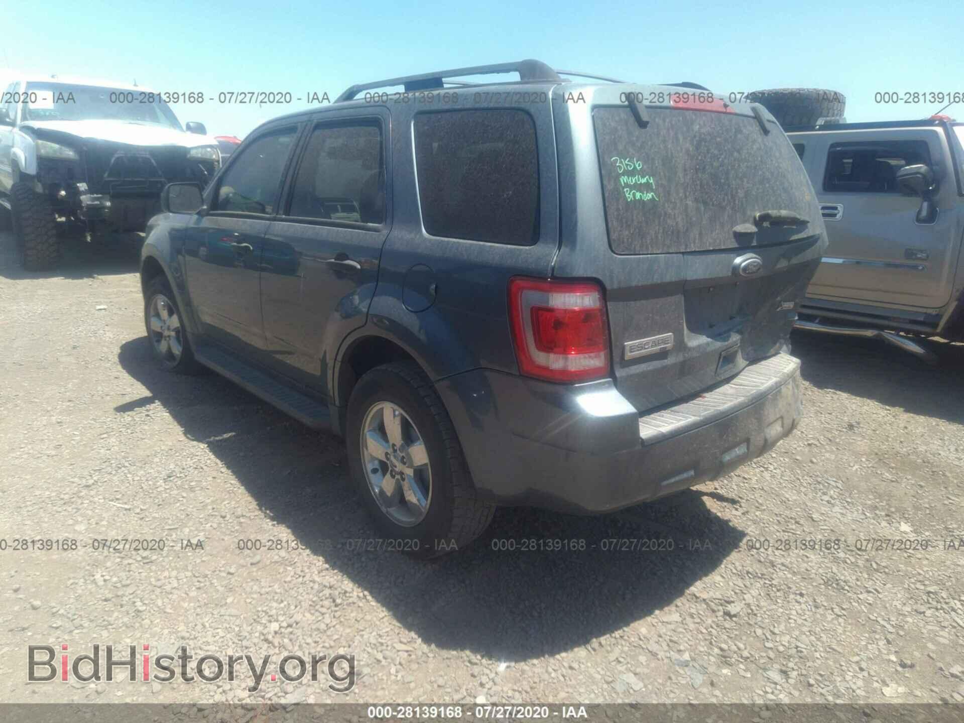 2011 FORD ESCAPE - VIN: 1FMCU0DG1BKB22409 - Фото 3
