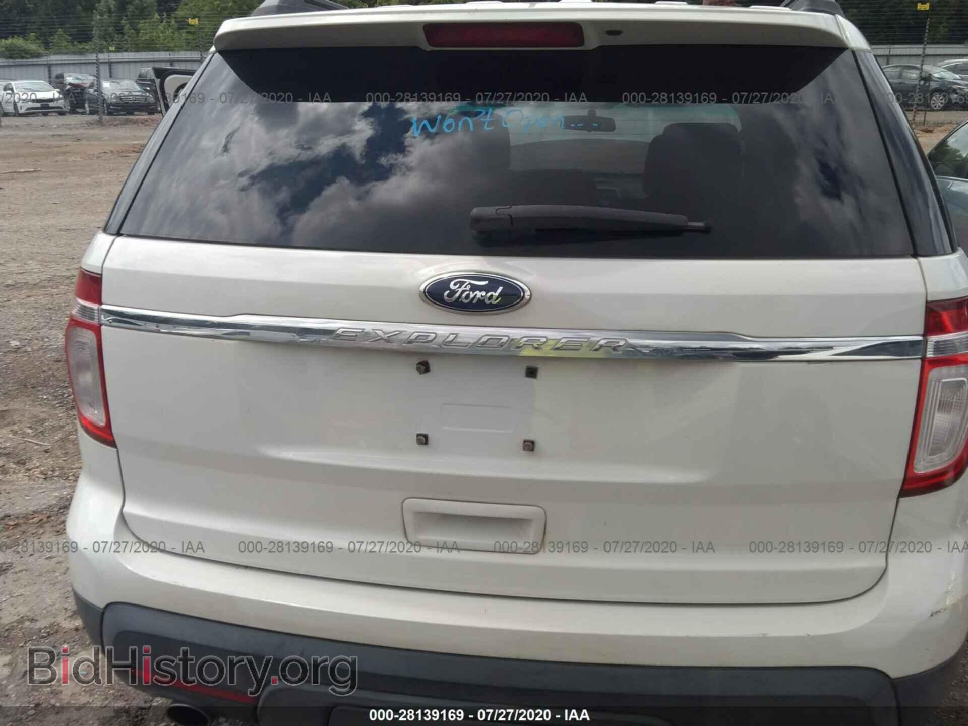 2012 FORD EXPLORER - VIN: 1FMHK7B88CGA26037 - Фото 8
