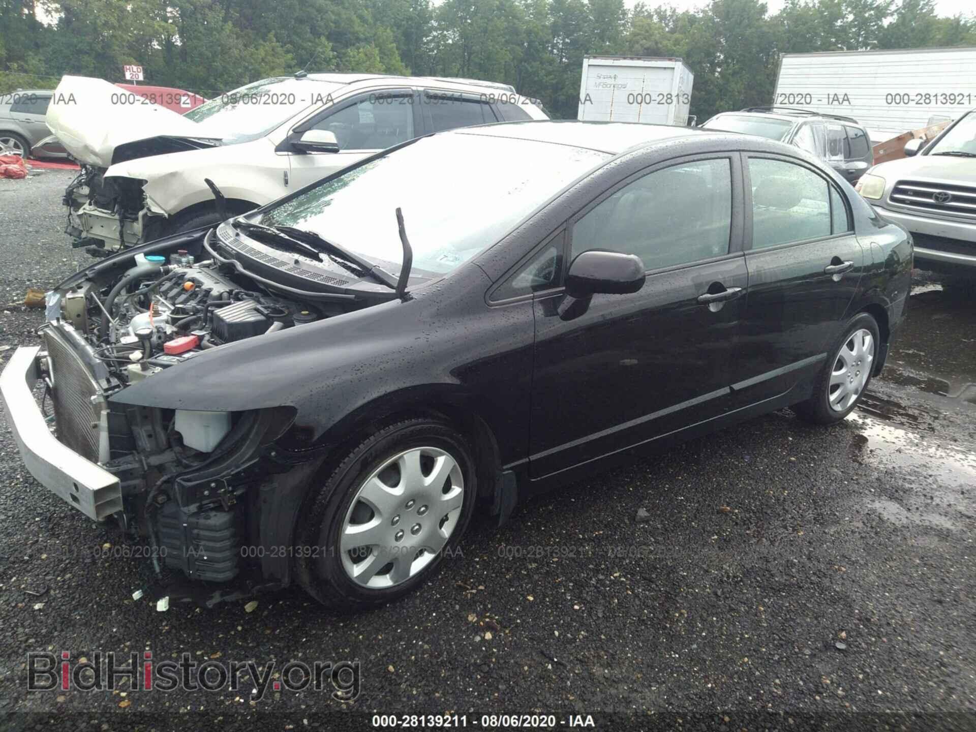 2011 HONDA CIVIC SDN - VIN: 2HGFA1F53BH505000 - Фото 2