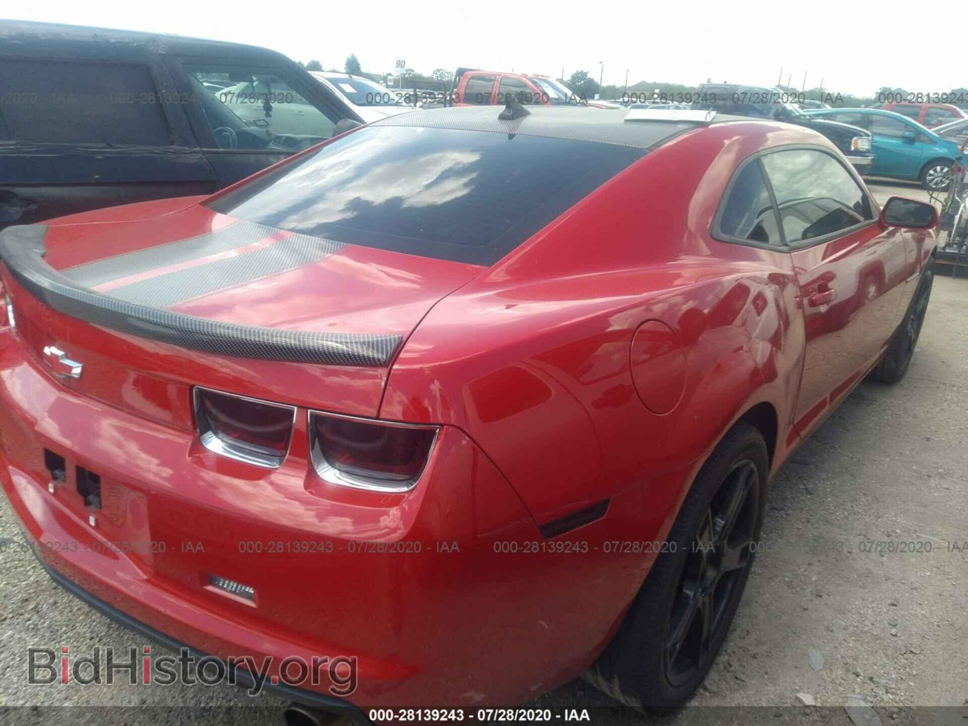 2011 CHEVROLET CAMARO - VIN: 2G1FB1ED7B9160707 - Фото 4