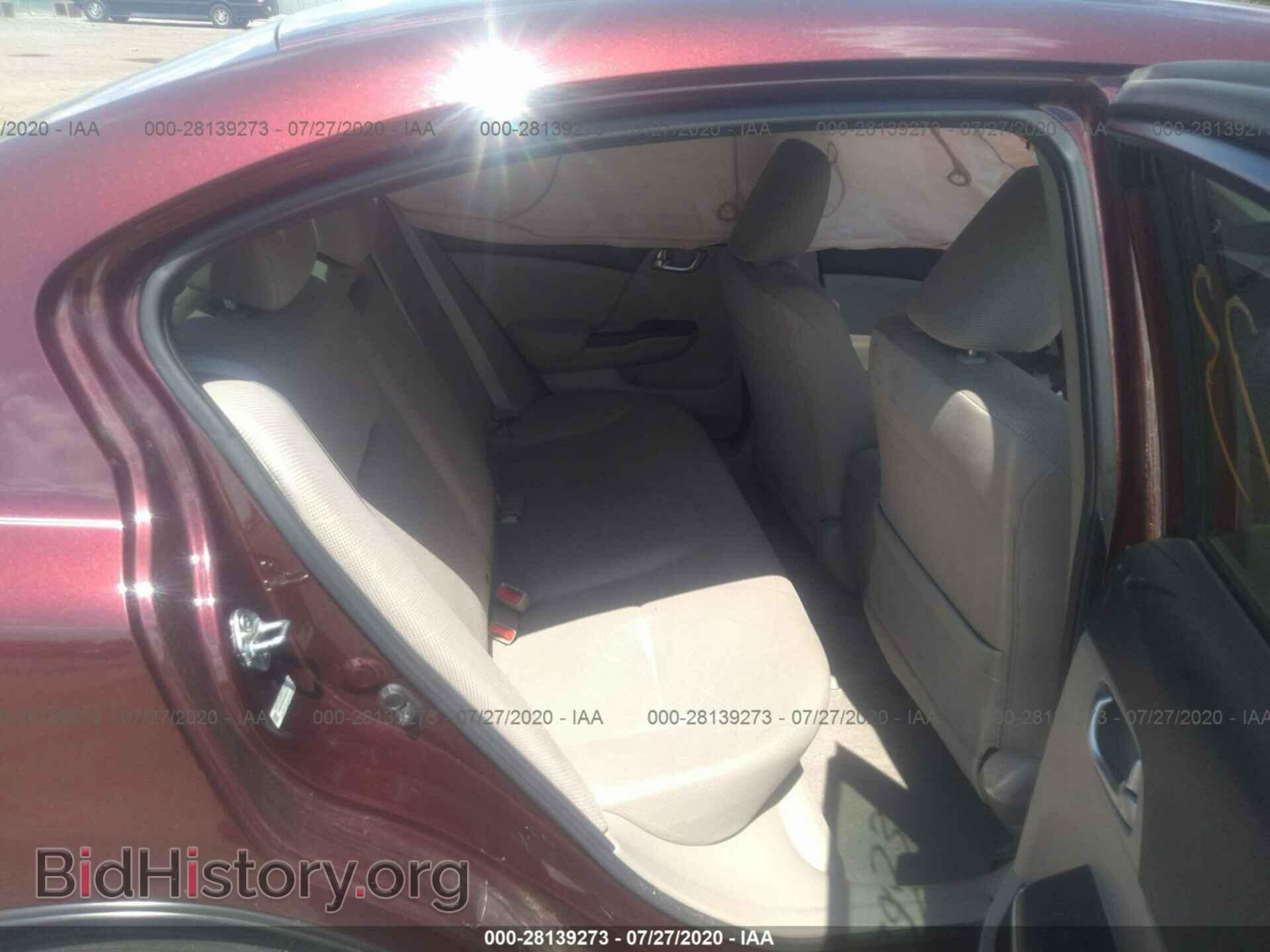 2012 HONDA CIVIC SDN - VIN: 19XFB2F87CE042478 - Фото 8