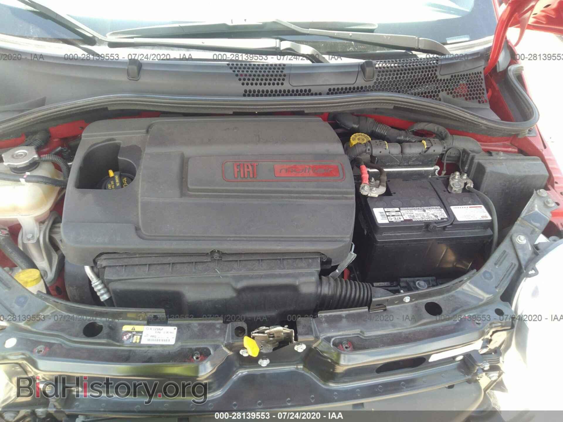 2015 FIAT 500 - VIN: 3C3CFFBR8FT624736 - Фото 10