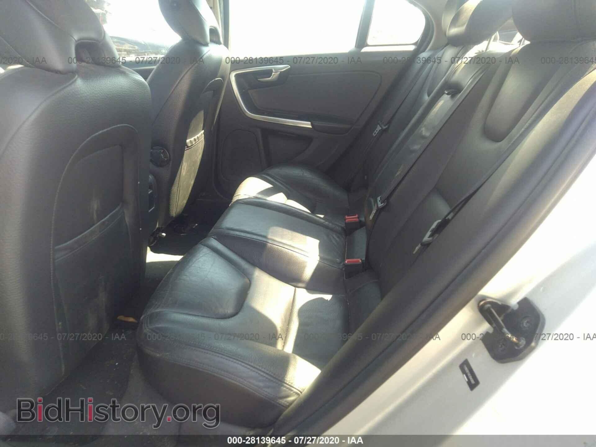 2012 VOLVO S60 - VIN: YV1622FS3C2043937 - Фото 8