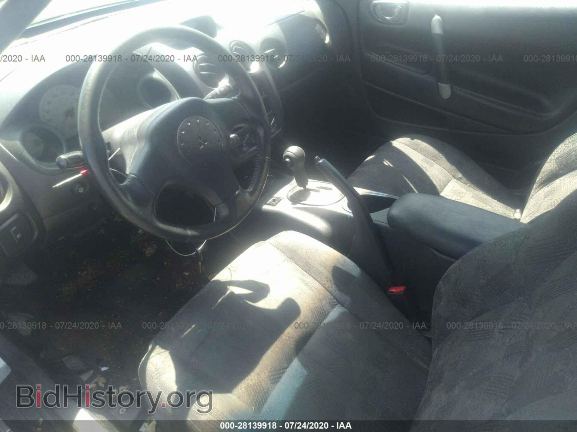 2002 MITSUBISHI ECLIPSE - VIN: 4A3AE45G22E073697 - Фото 5