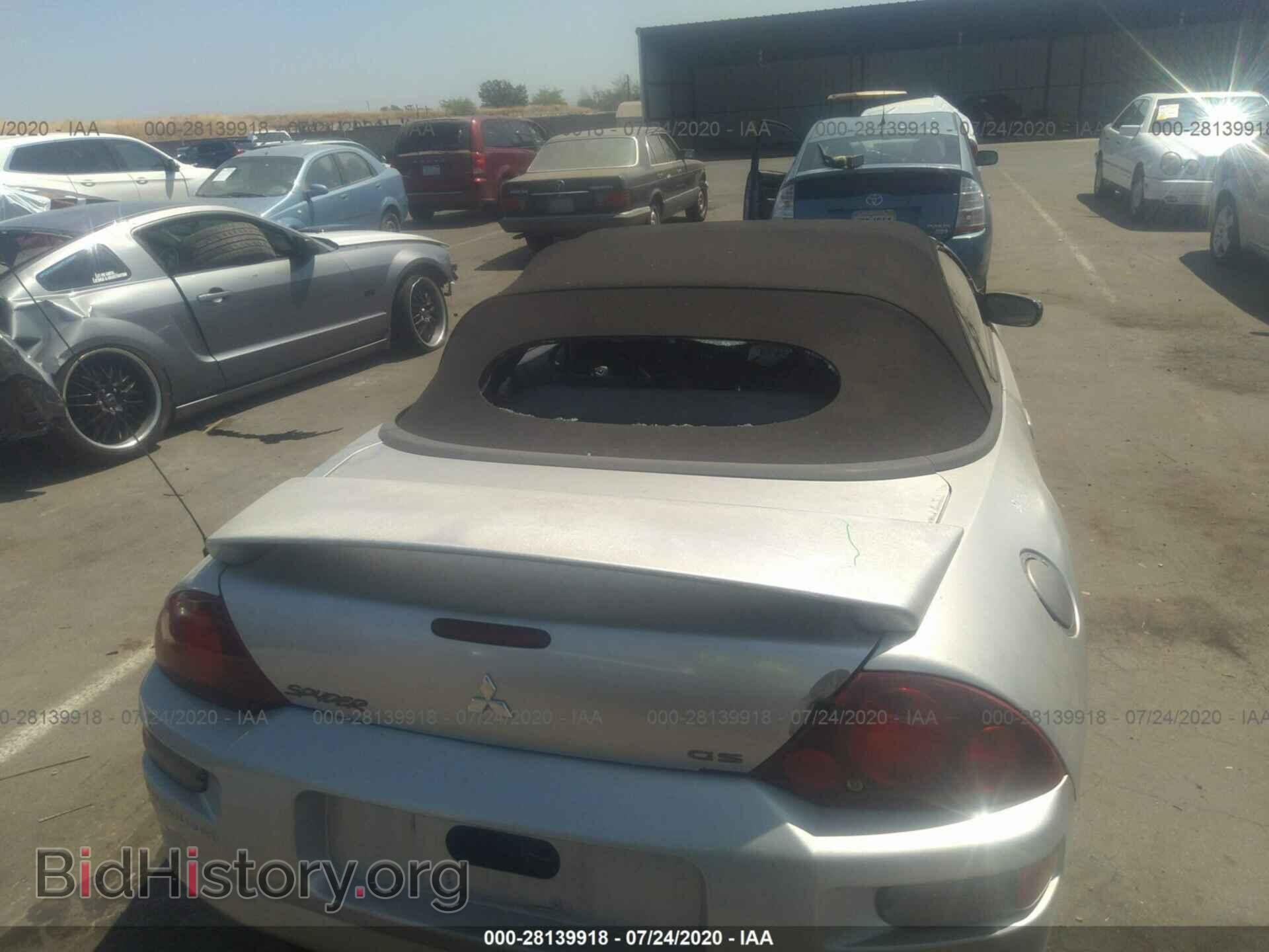 2002 MITSUBISHI ECLIPSE - VIN: 4A3AE45G22E073697 - Фото 6
