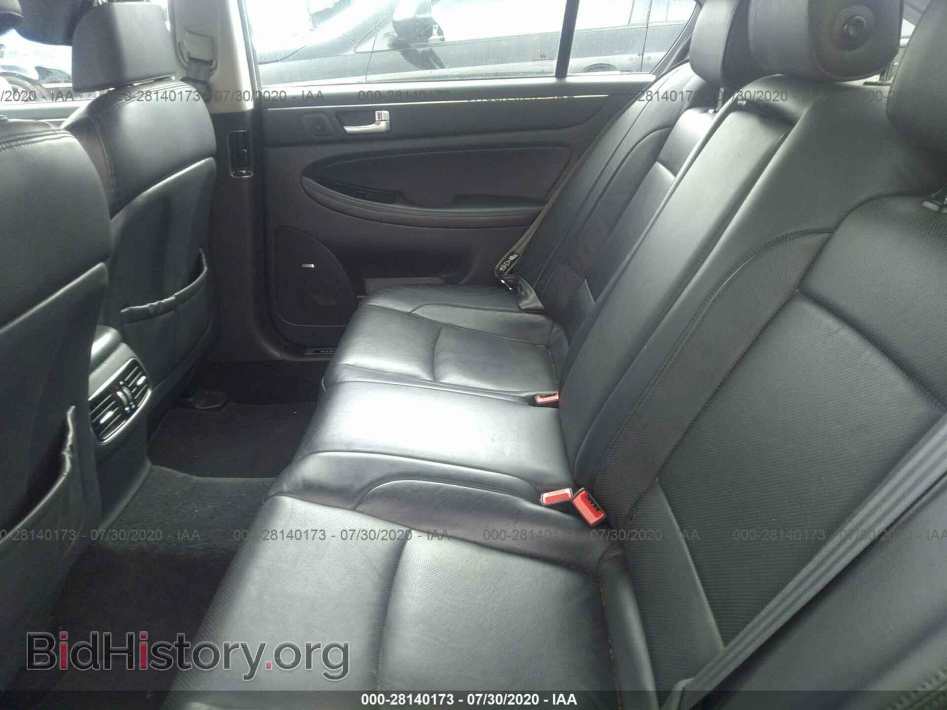 2012 HYUNDAI GENESIS - VIN: KMHGC4DFXCU171522 - Фото 8