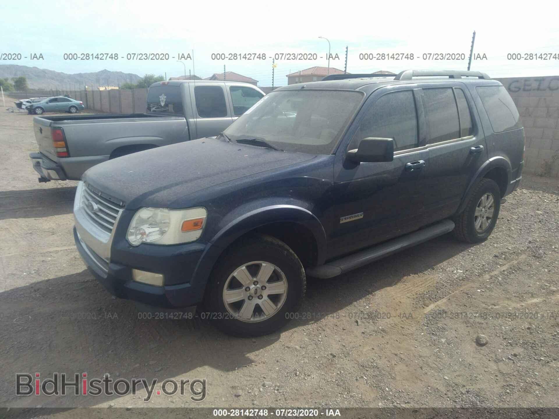 2007 FORD EXPLORER - VIN: 1FMEU73E37UB71091 - Фото 2