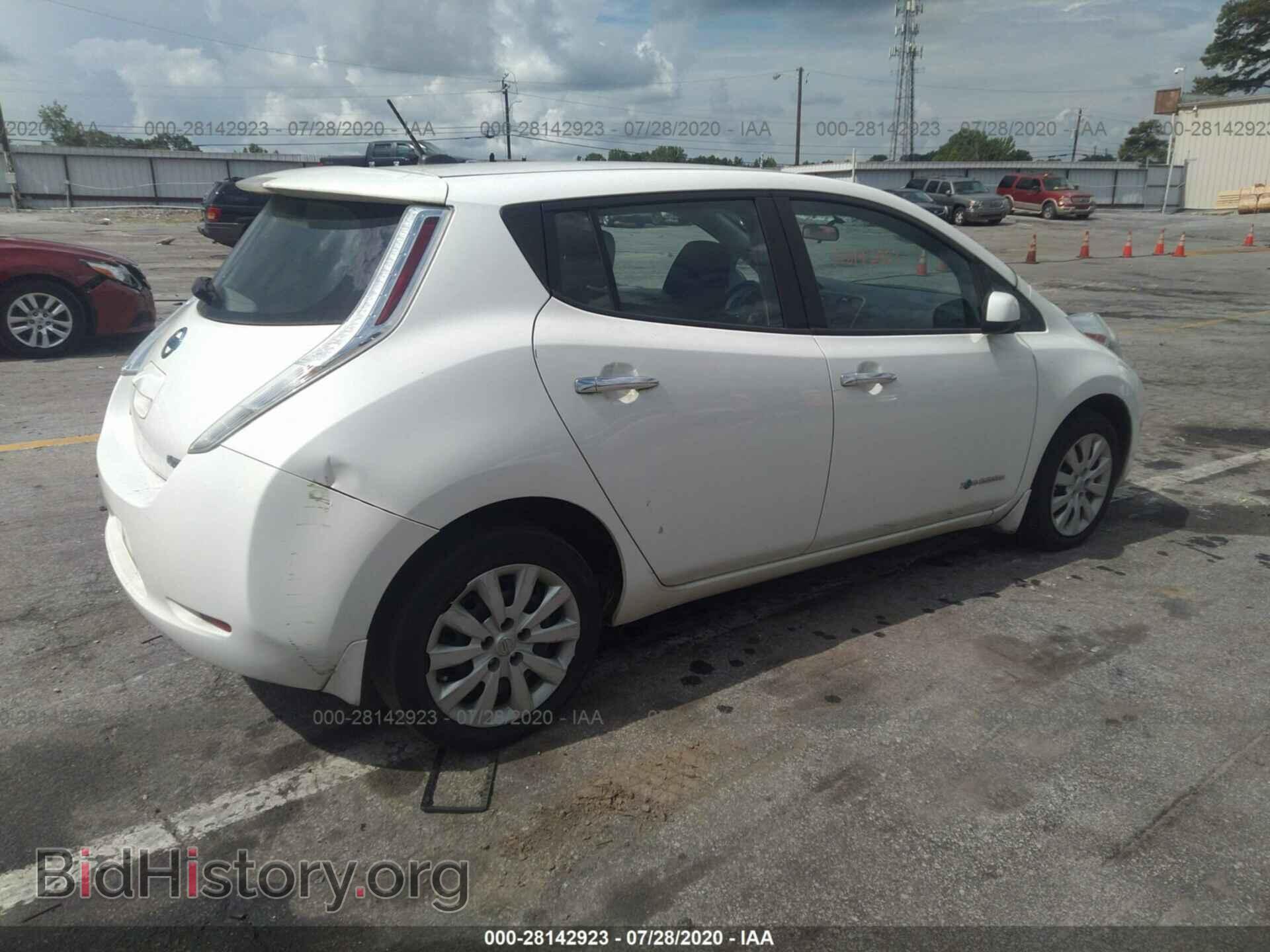 2015 NISSAN LEAF - VIN: 1N4AZ0CP3FC306254 - Фото 4