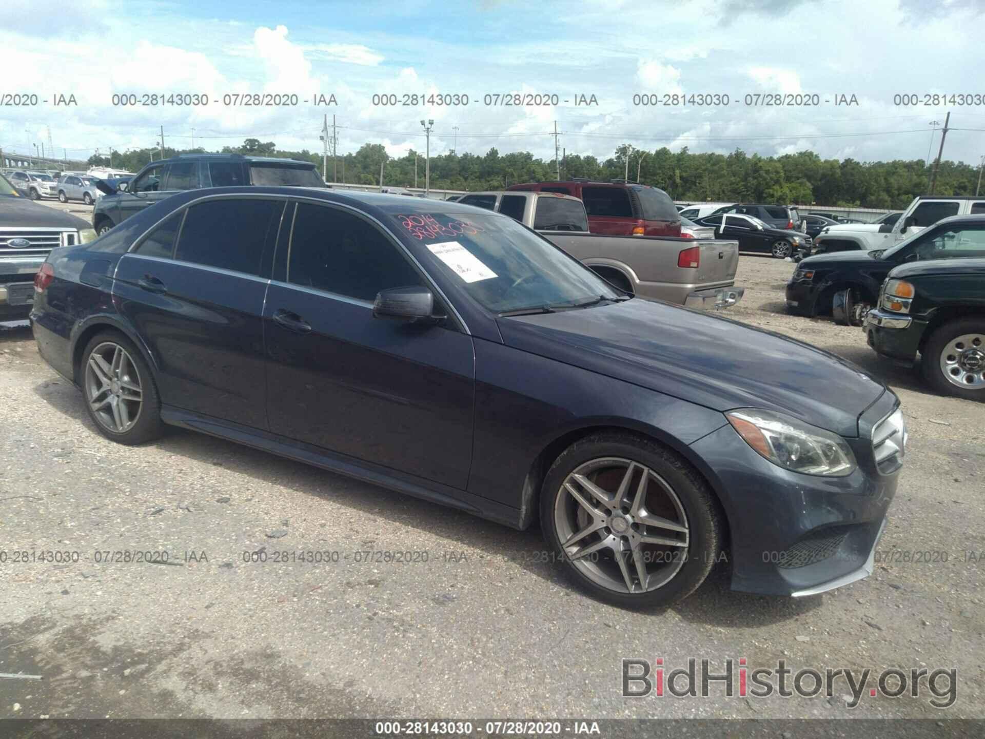 Photo WDDHF9BB1EA864440 - MERCEDES-BENZ E-CLASS 2014