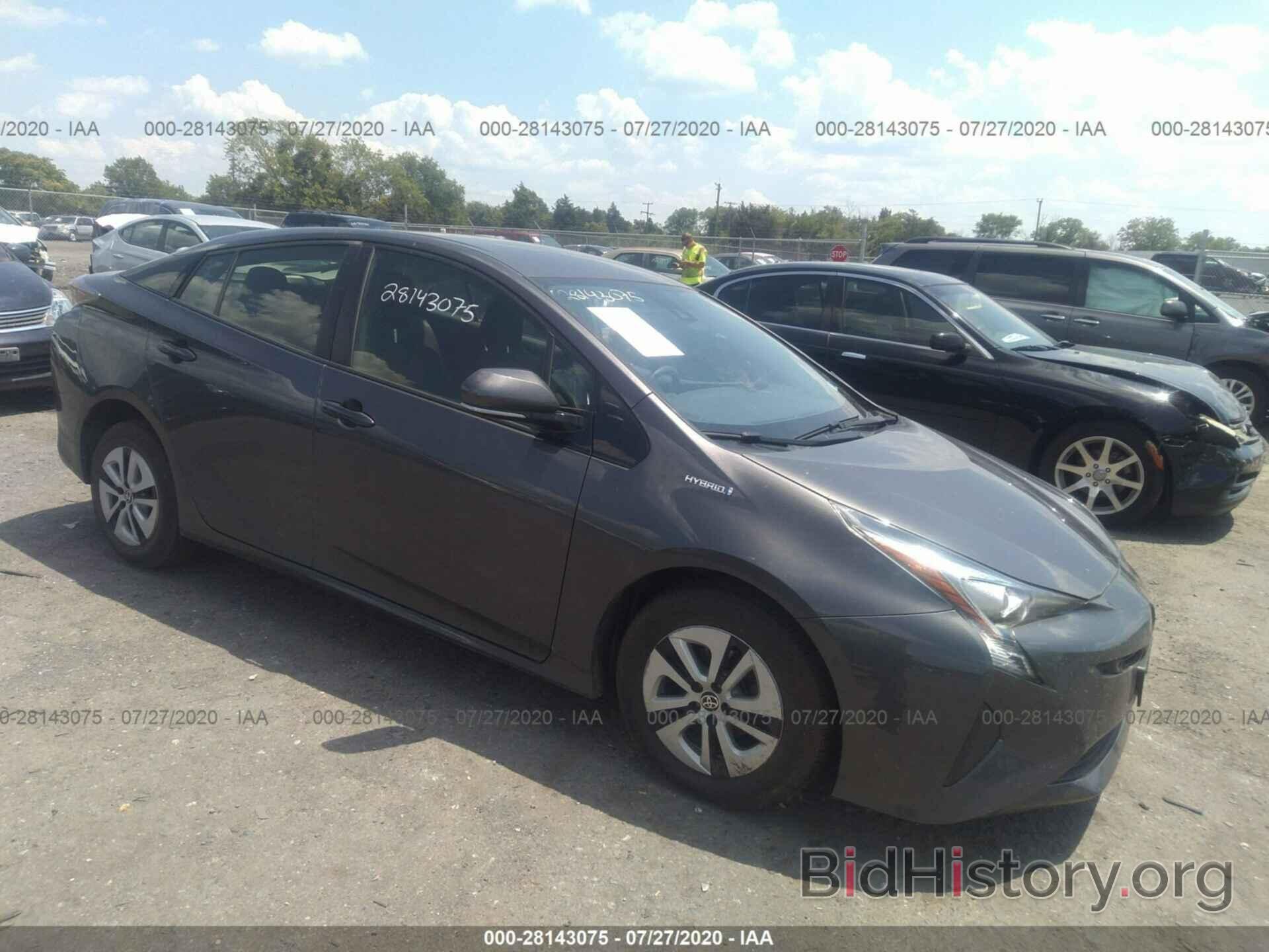 Photo JTDKBRFU7J3604484 - TOYOTA PRIUS 2018