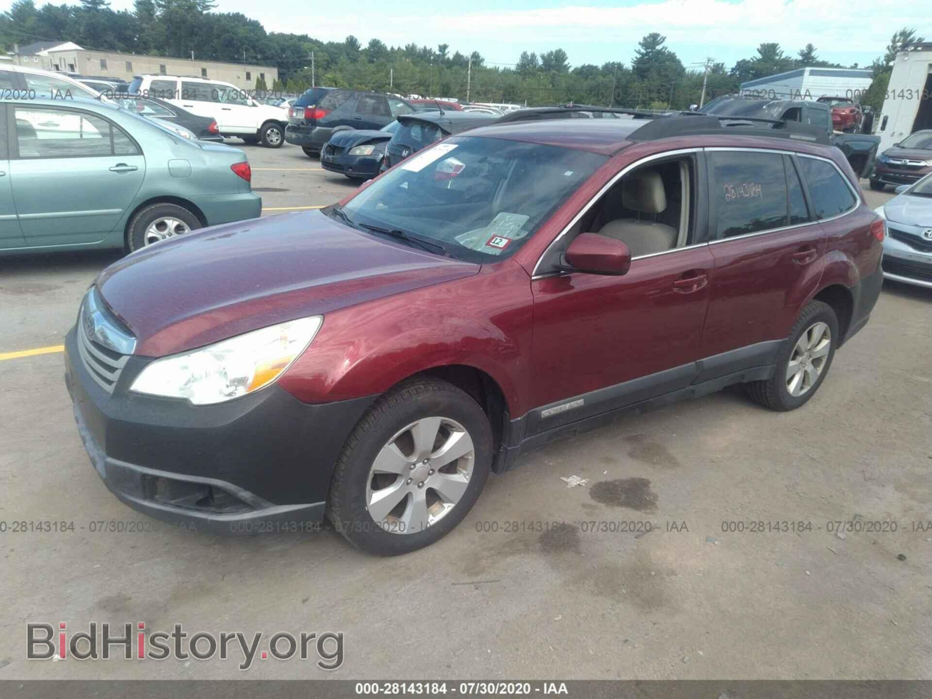 2011 SUBARU OUTBACK - VIN: 4S4BRBCC3B3347352 - Фото 2