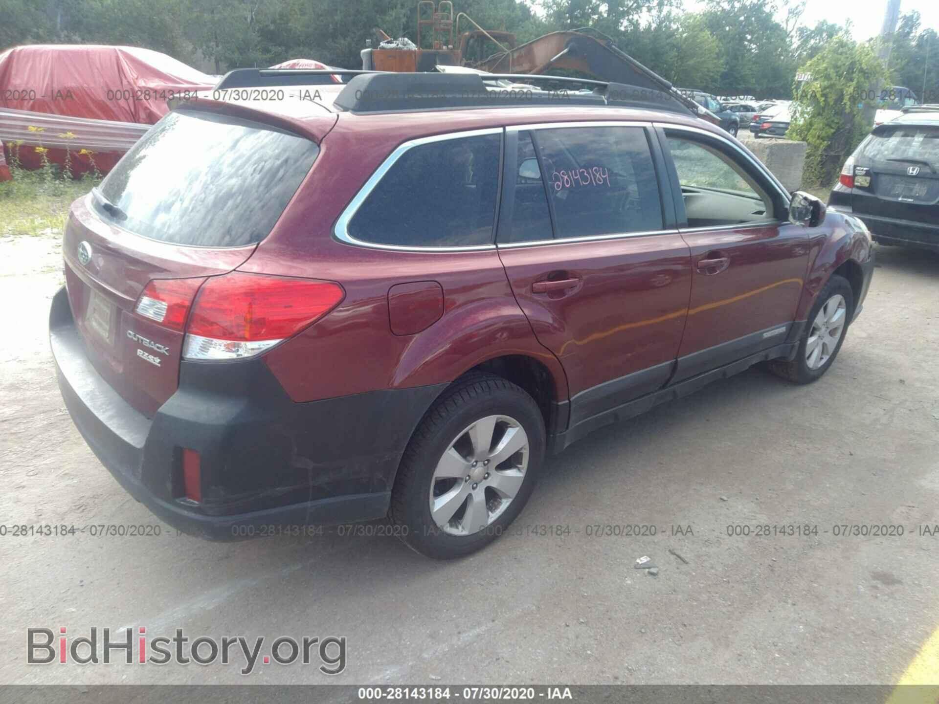 2011 SUBARU OUTBACK - VIN: 4S4BRBCC3B3347352 - Фото 4